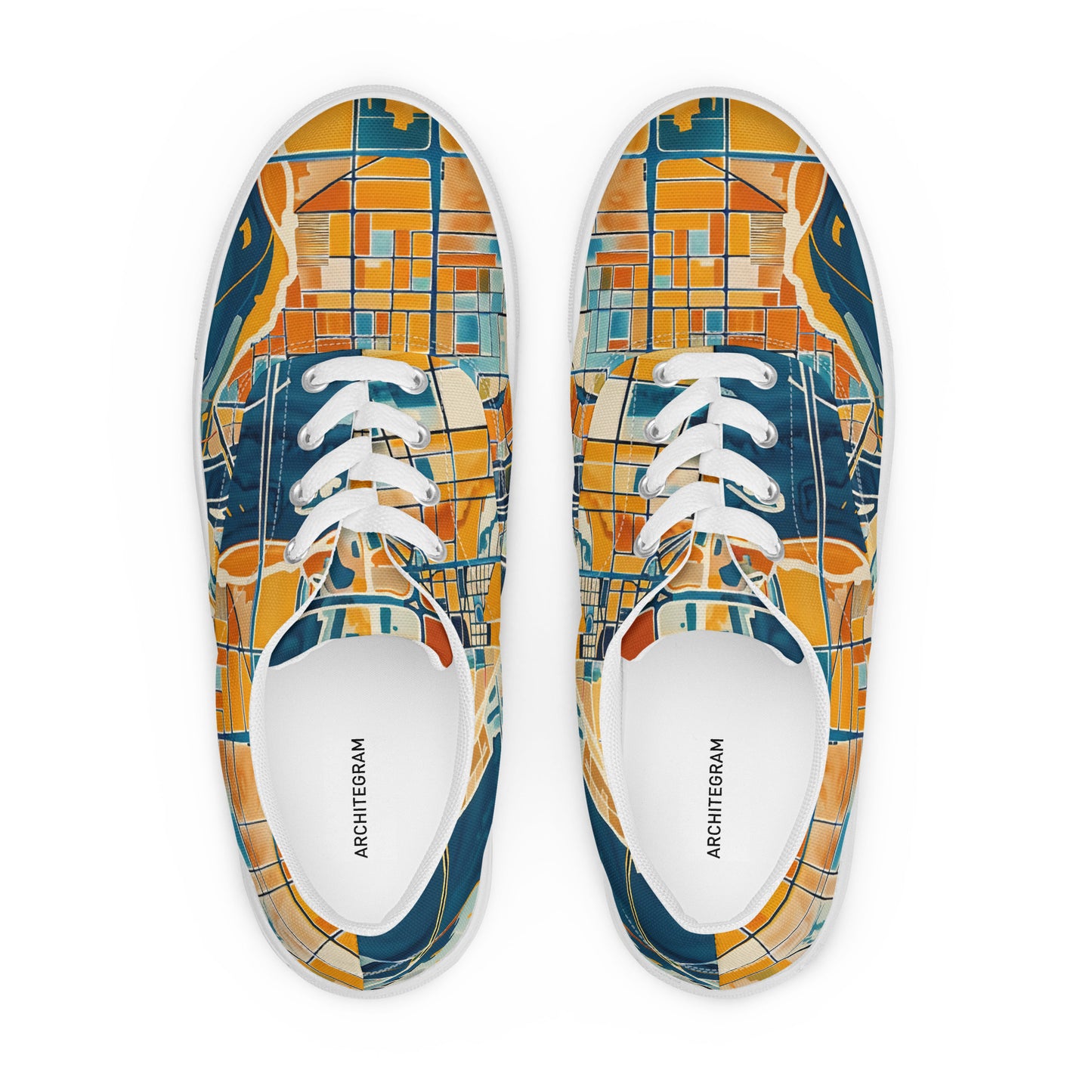 Men’s lace-up canvas shoes