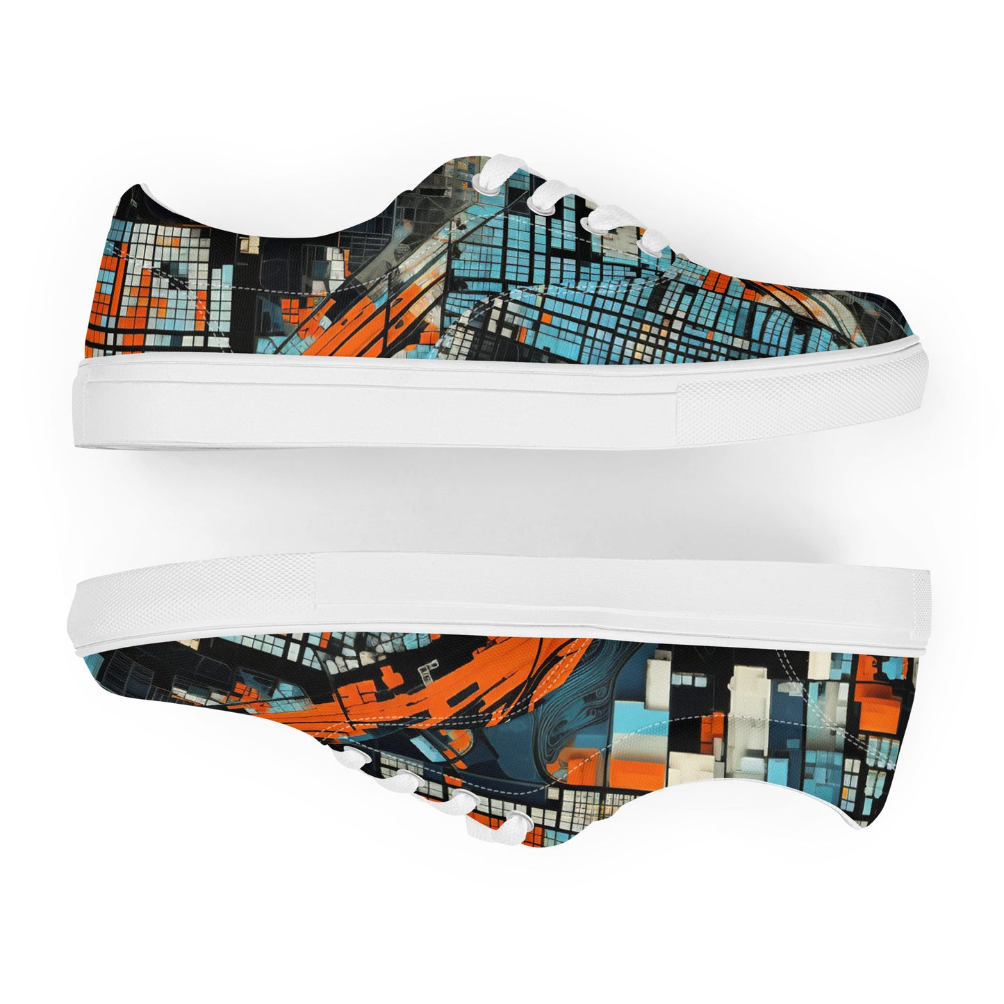 Men’s lace-up canvas shoes