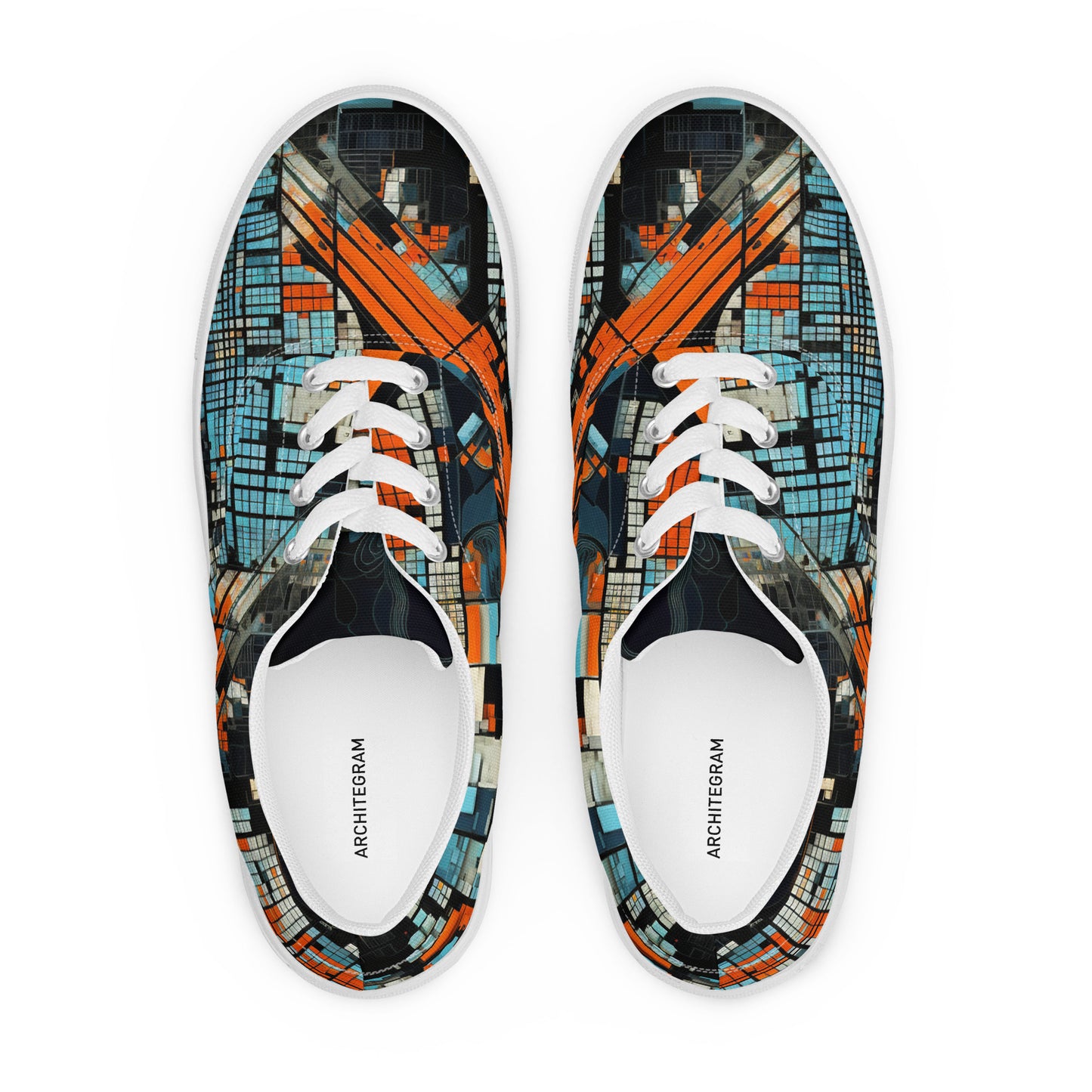Men’s lace-up canvas shoes