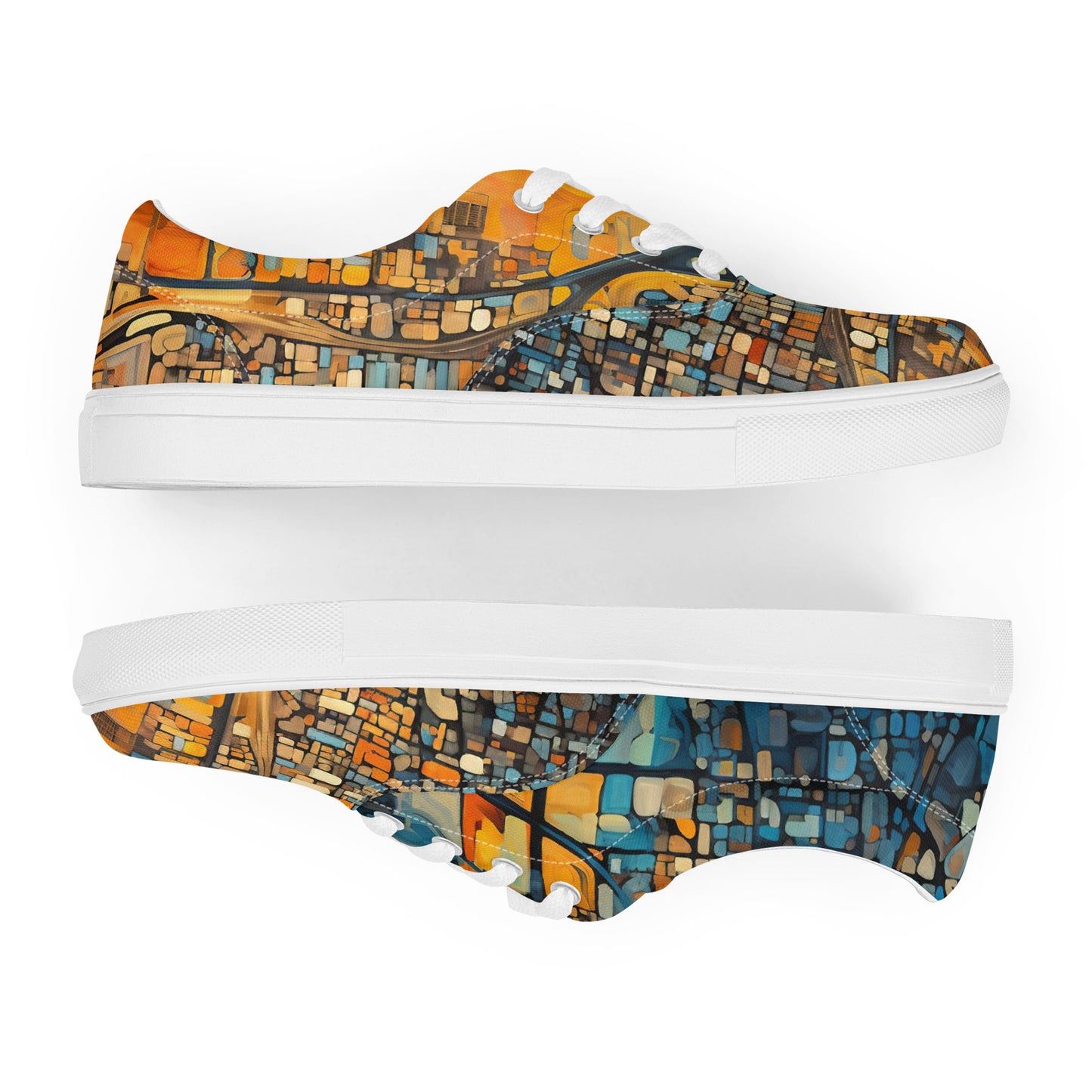 Men’s lace-up canvas shoes