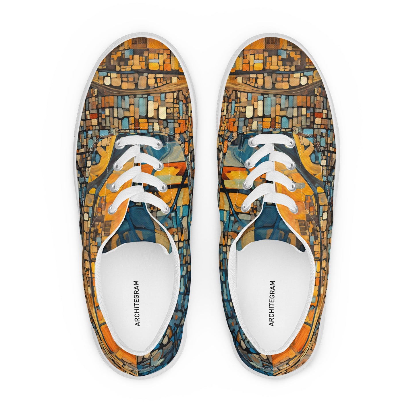 Men’s lace-up canvas shoes