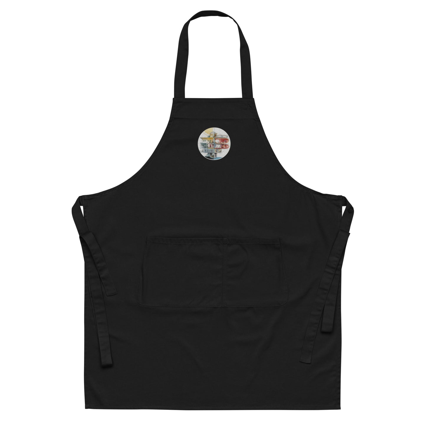 Delantal de algodón orgánico FD