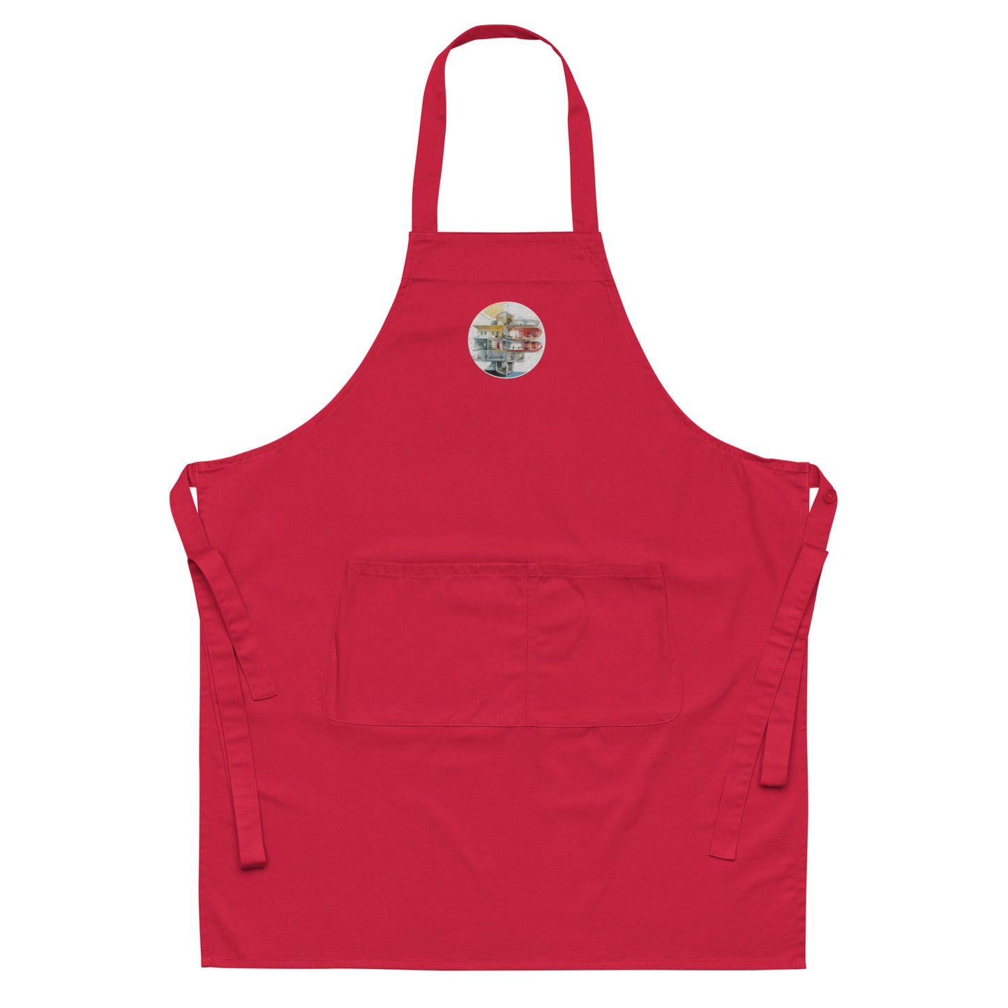 Delantal de algodón orgánico FD
