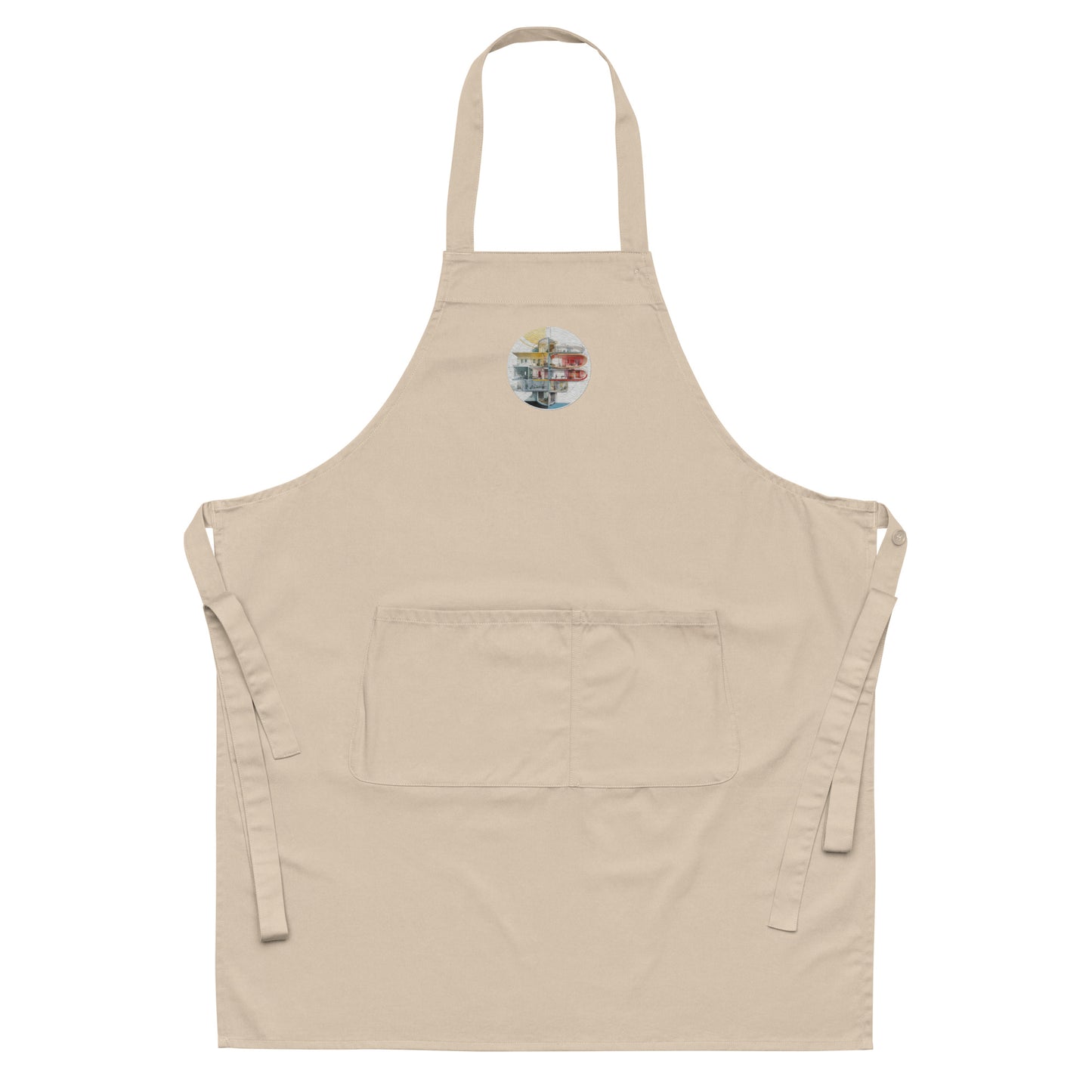 Delantal de algodón orgánico FD