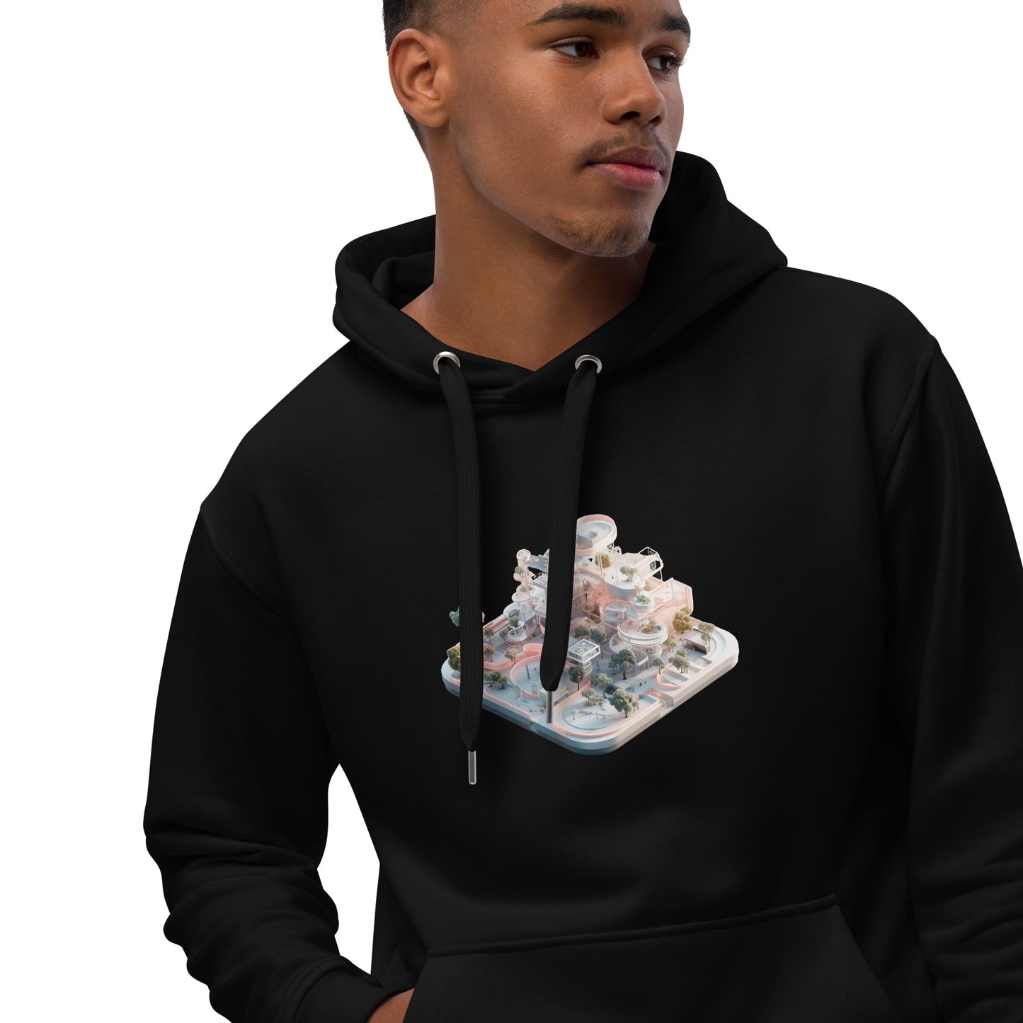 D-3D Premium eco hoodie