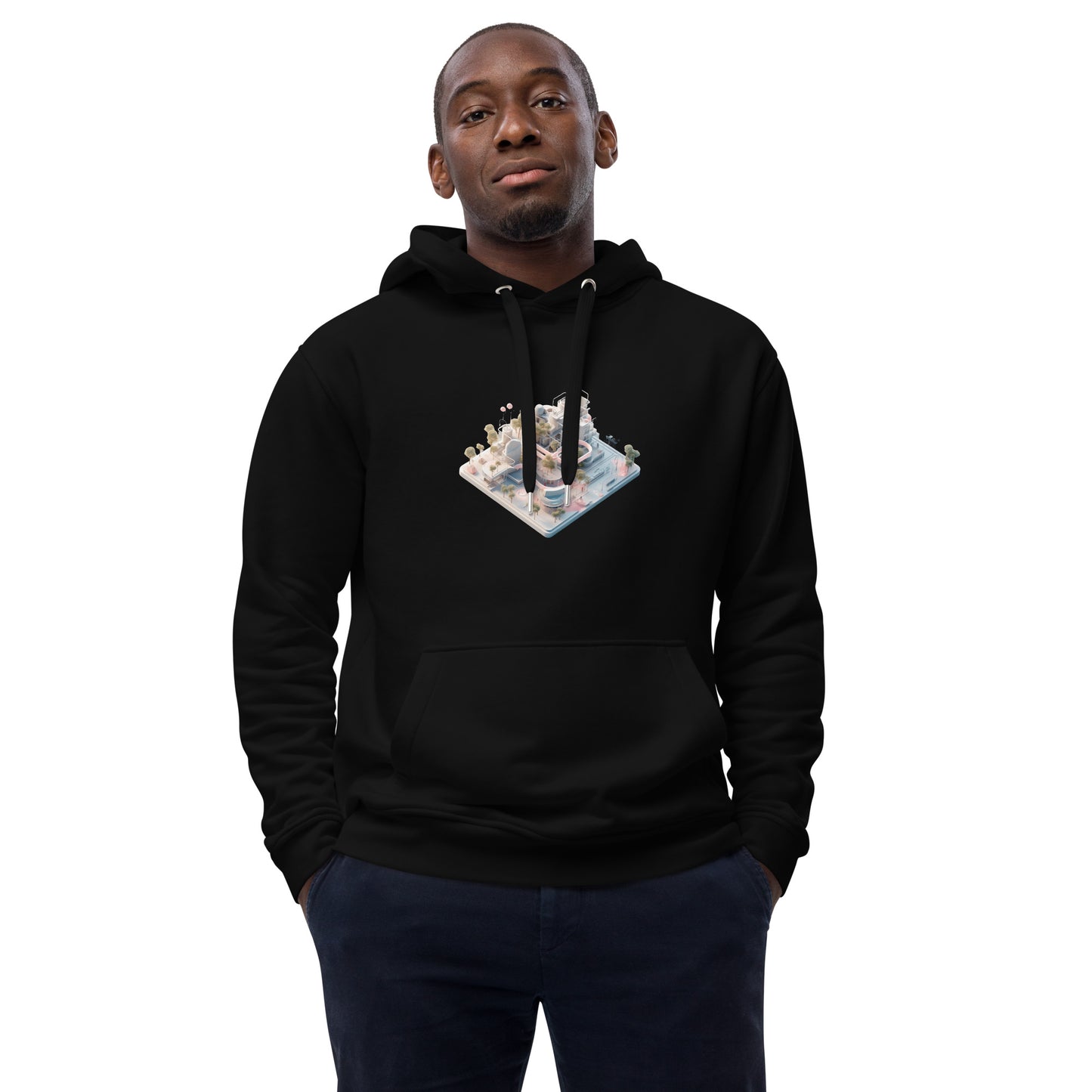 D-3D Premium eco hoodie