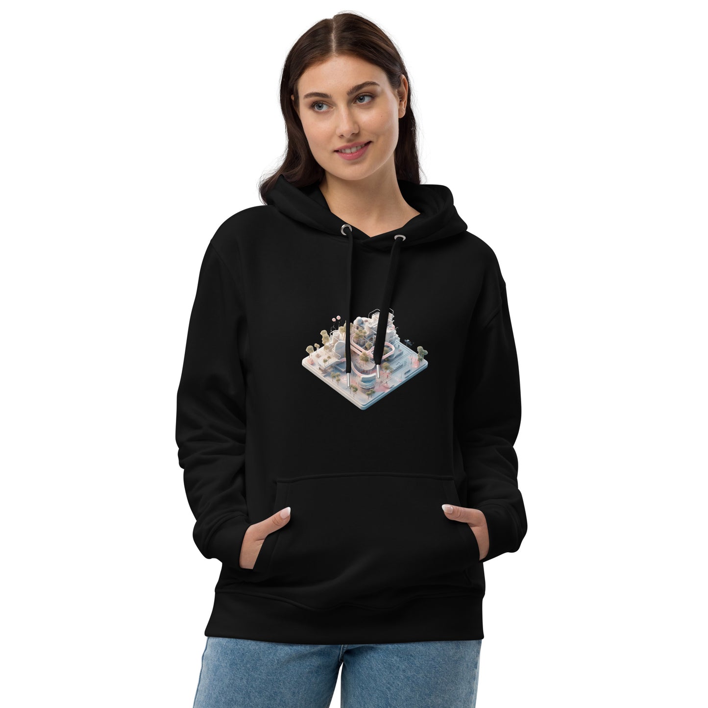 D-3D Premium eco hoodie