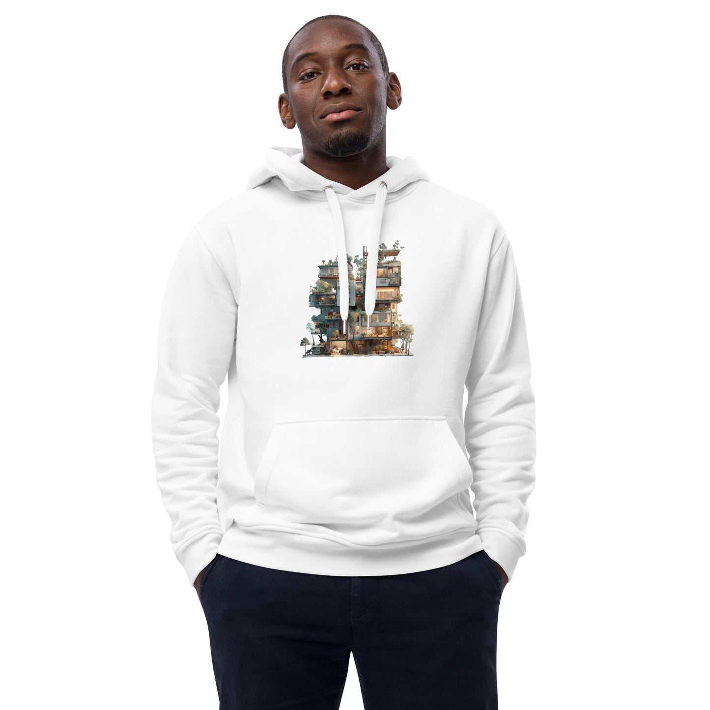 T-3D Premium eco hoodie