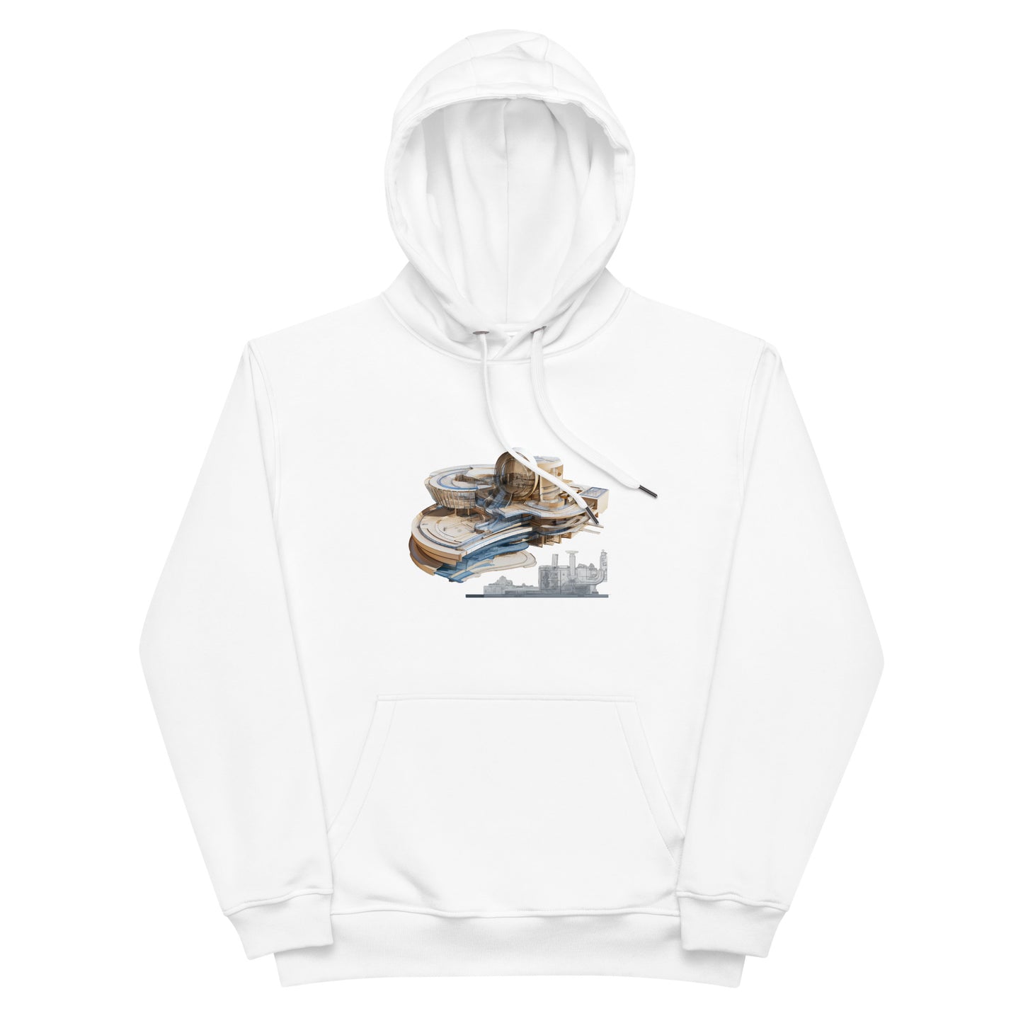 D-3D Premium eco hoodie