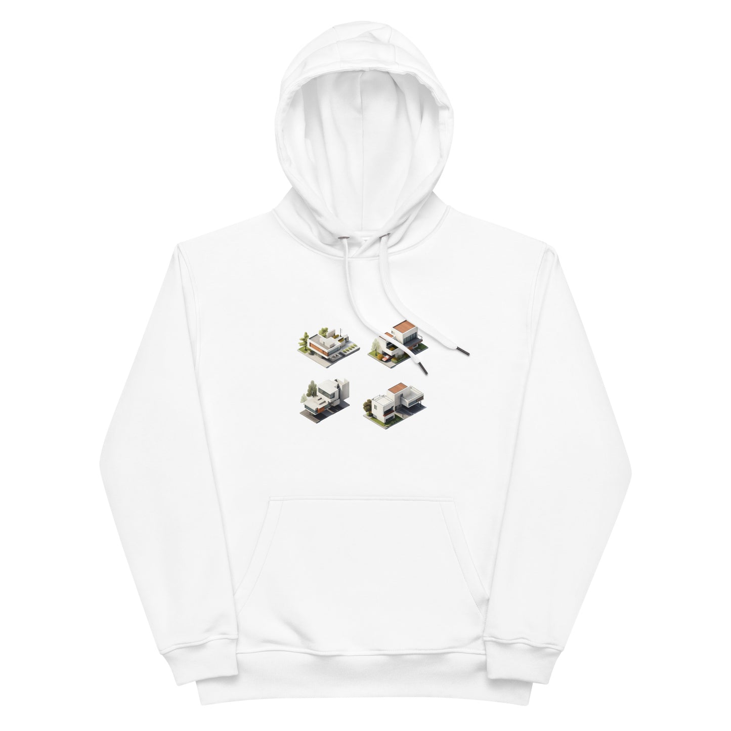 T-3D Premium eco hoodie