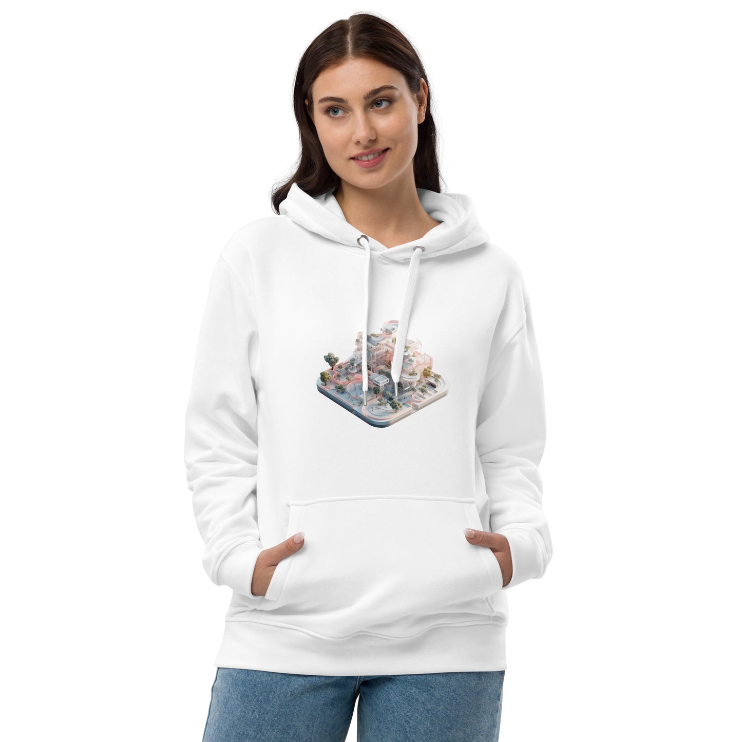 D-3D Premium eco hoodie