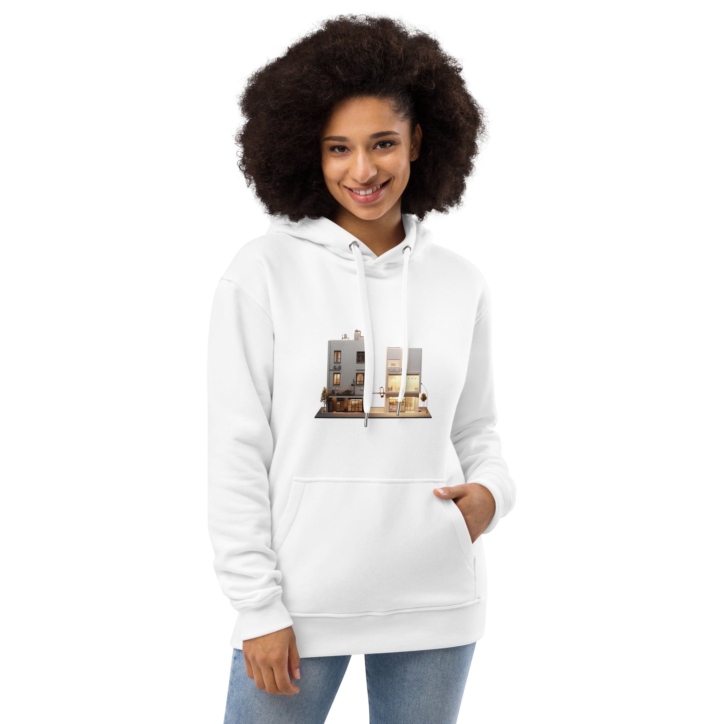 T-3D Premium eco hoodie