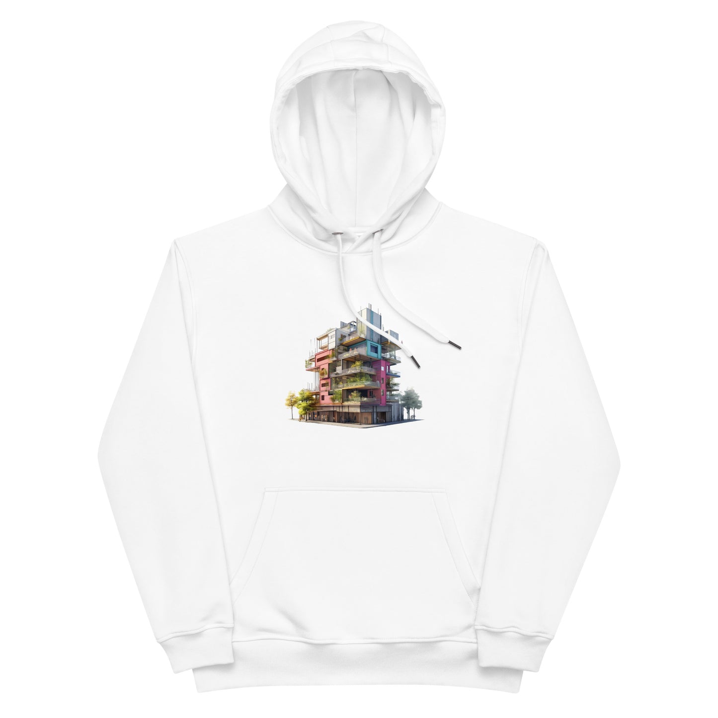 T-3D Premium eco hoodie