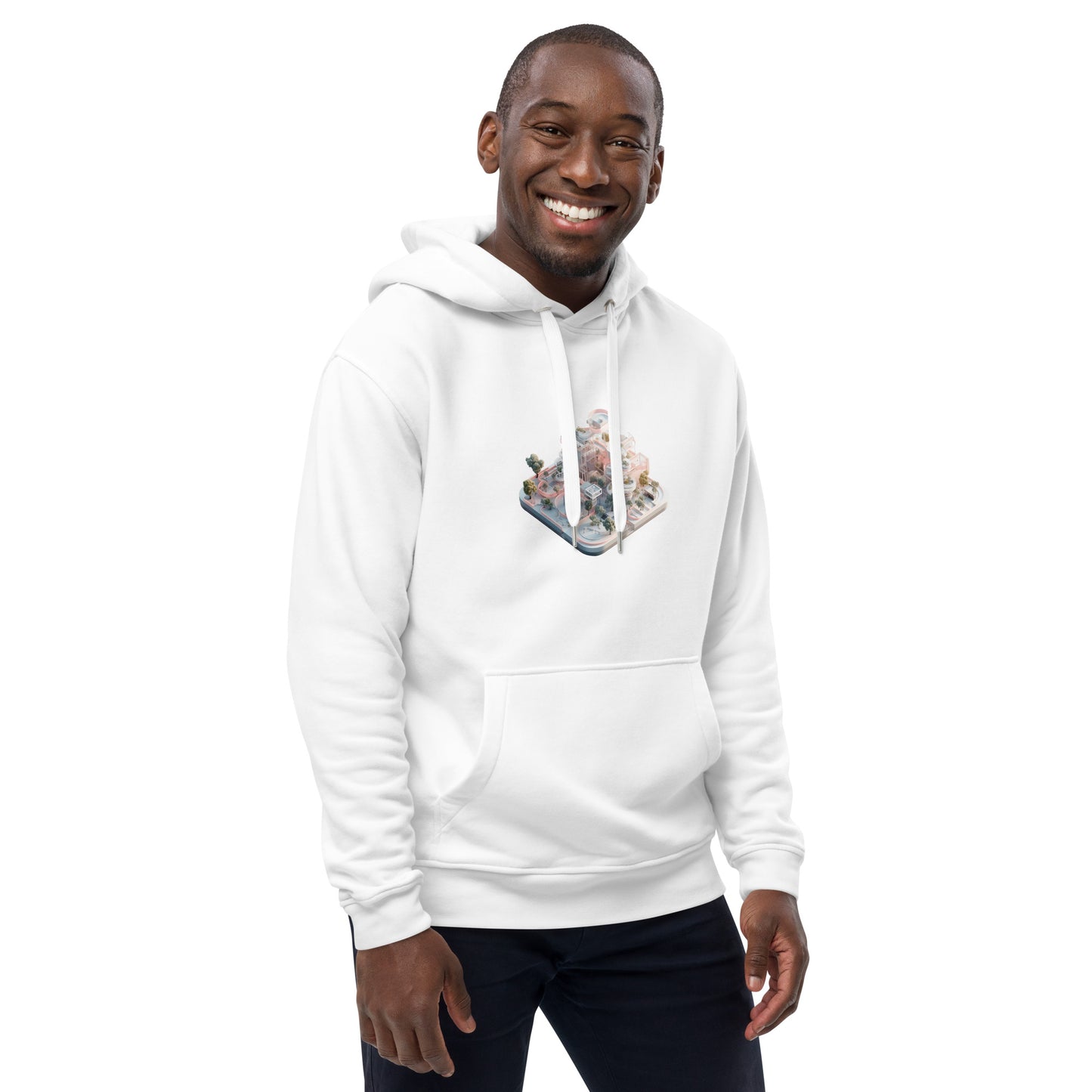 D-3D Premium eco hoodie