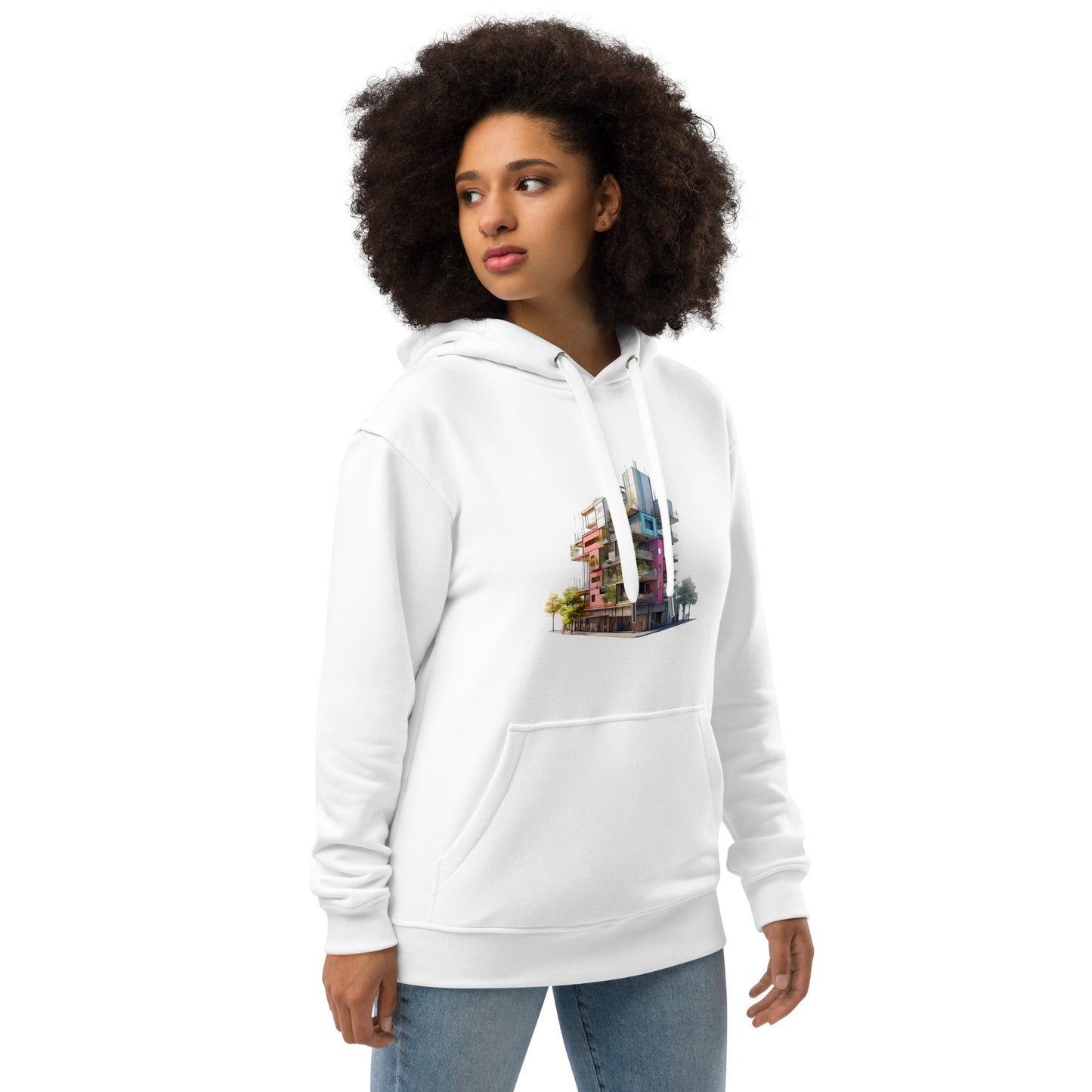 T-3D Premium eco hoodie