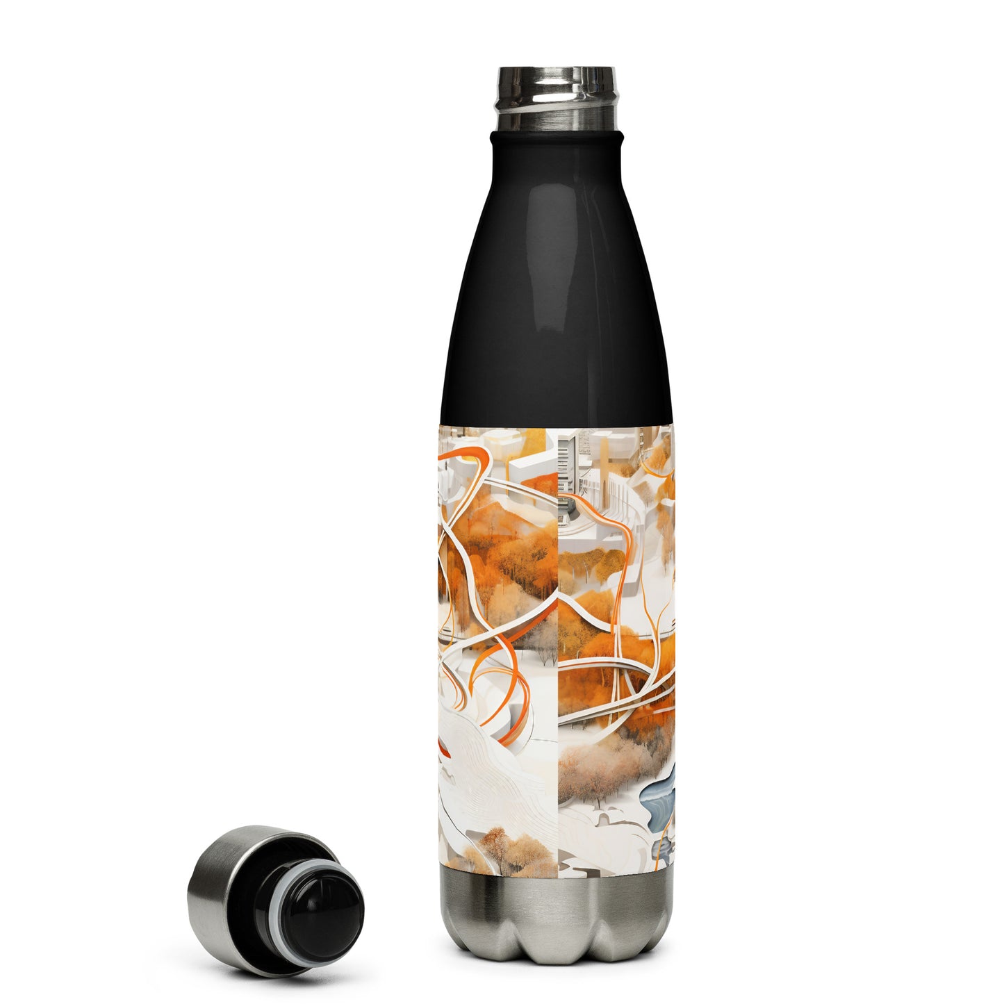 Stainless steel water bottle