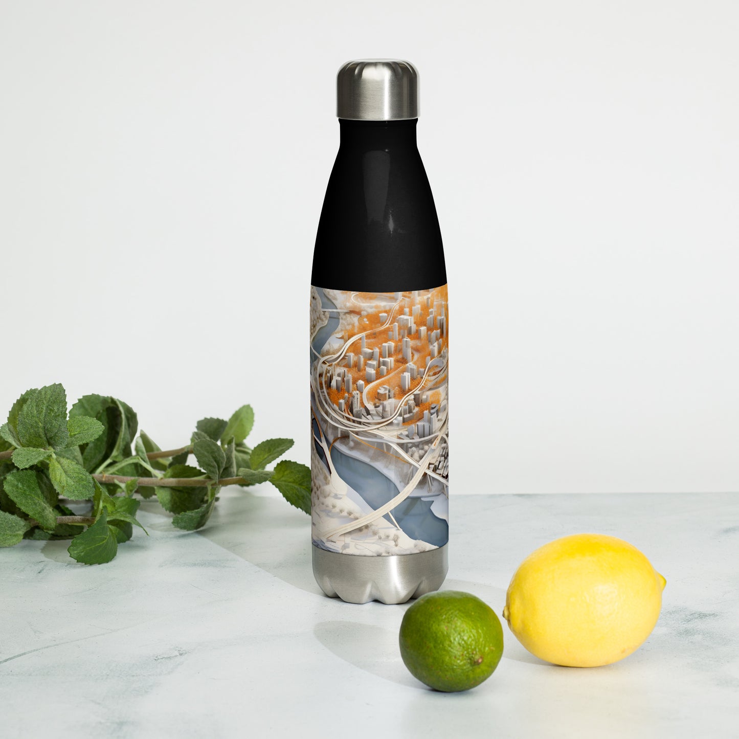Stainless steel water bottle