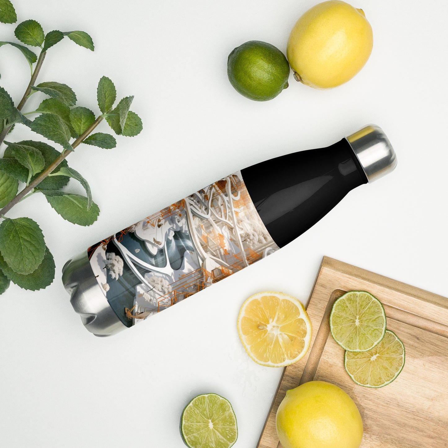 Stainless steel water bottle