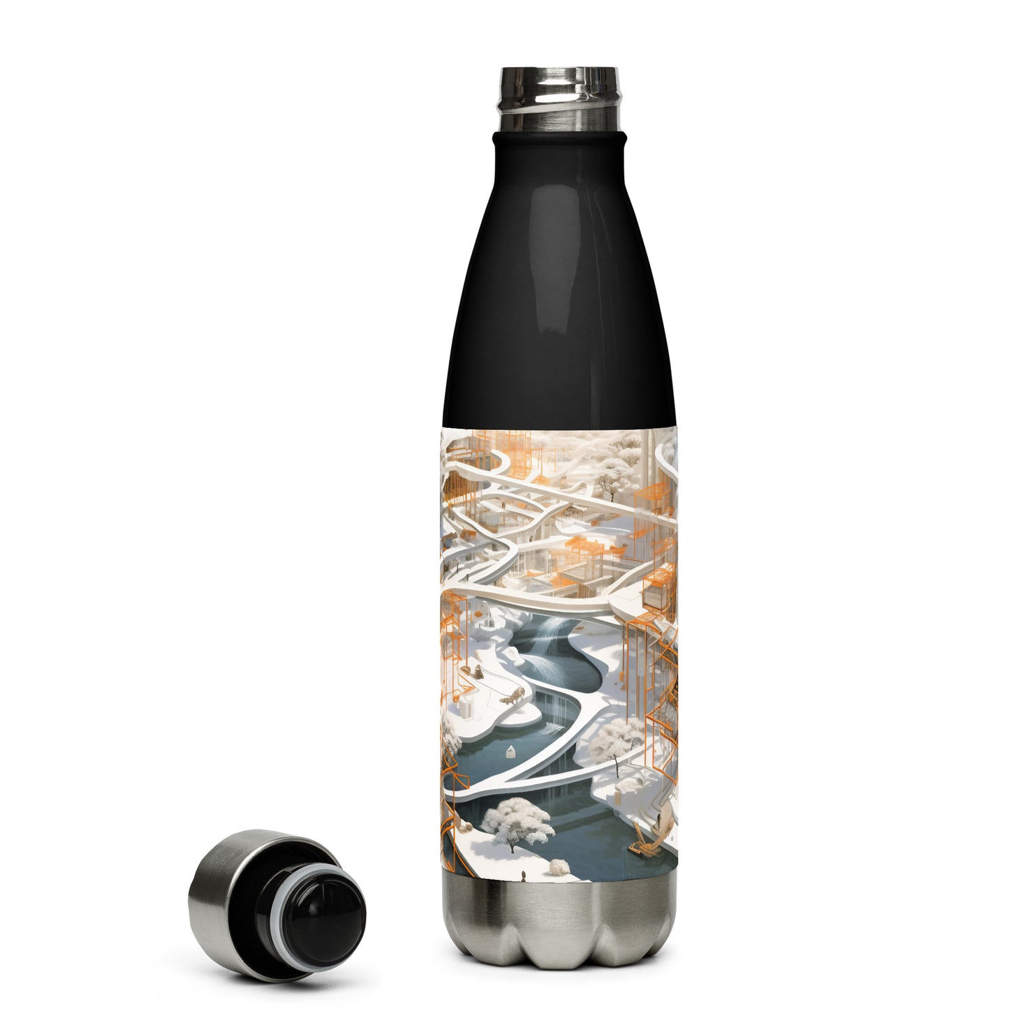 Stainless steel water bottle