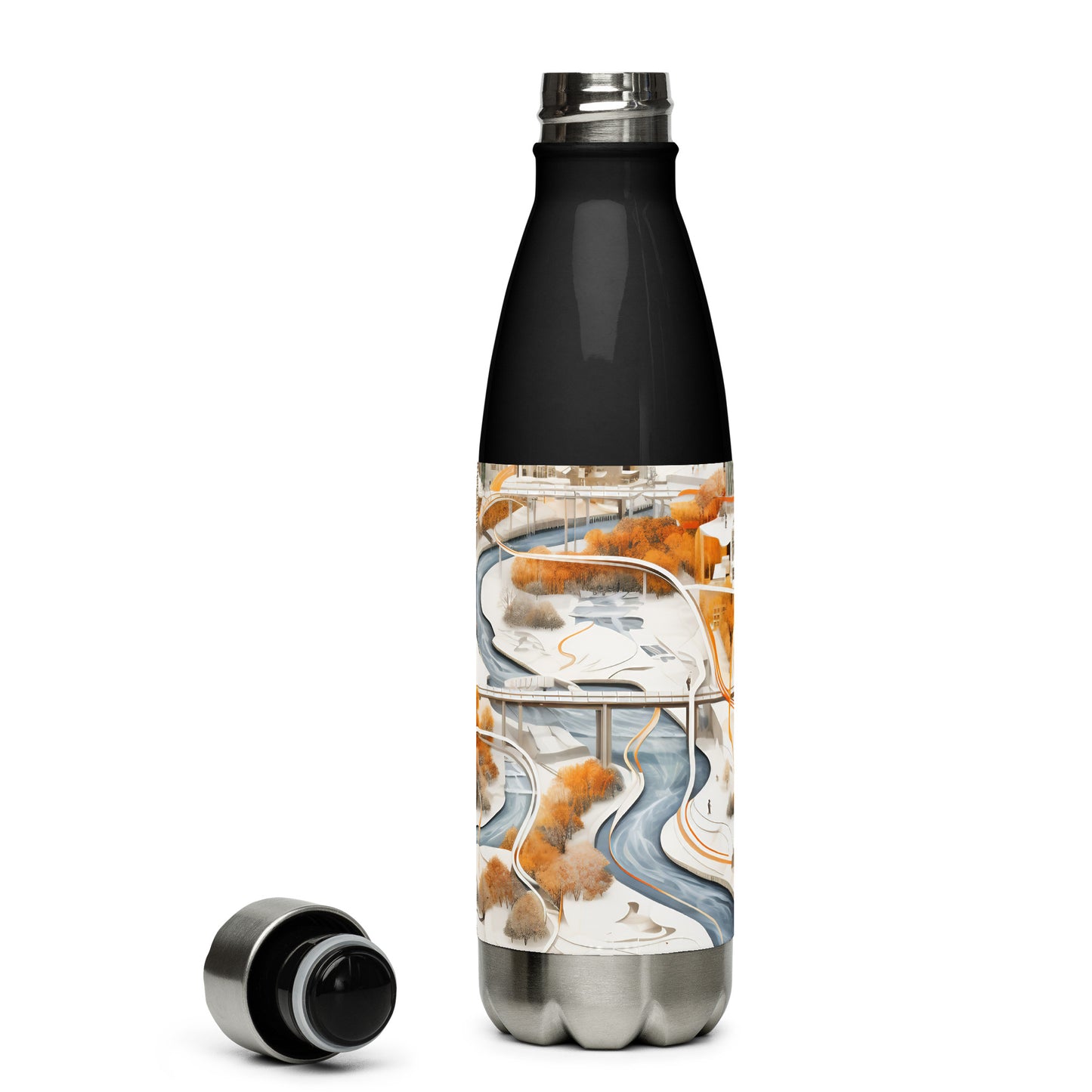 Stainless steel water bottle