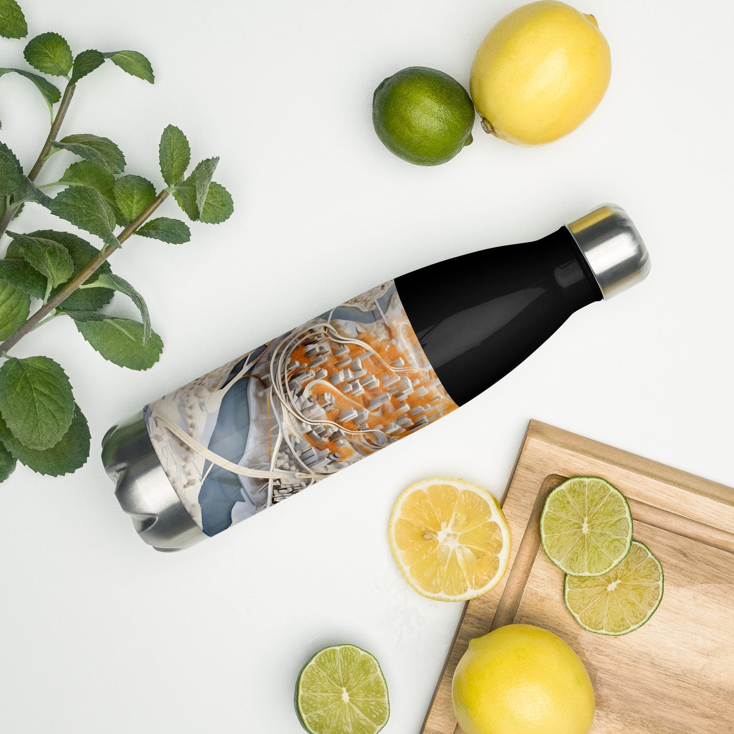 Stainless steel water bottle