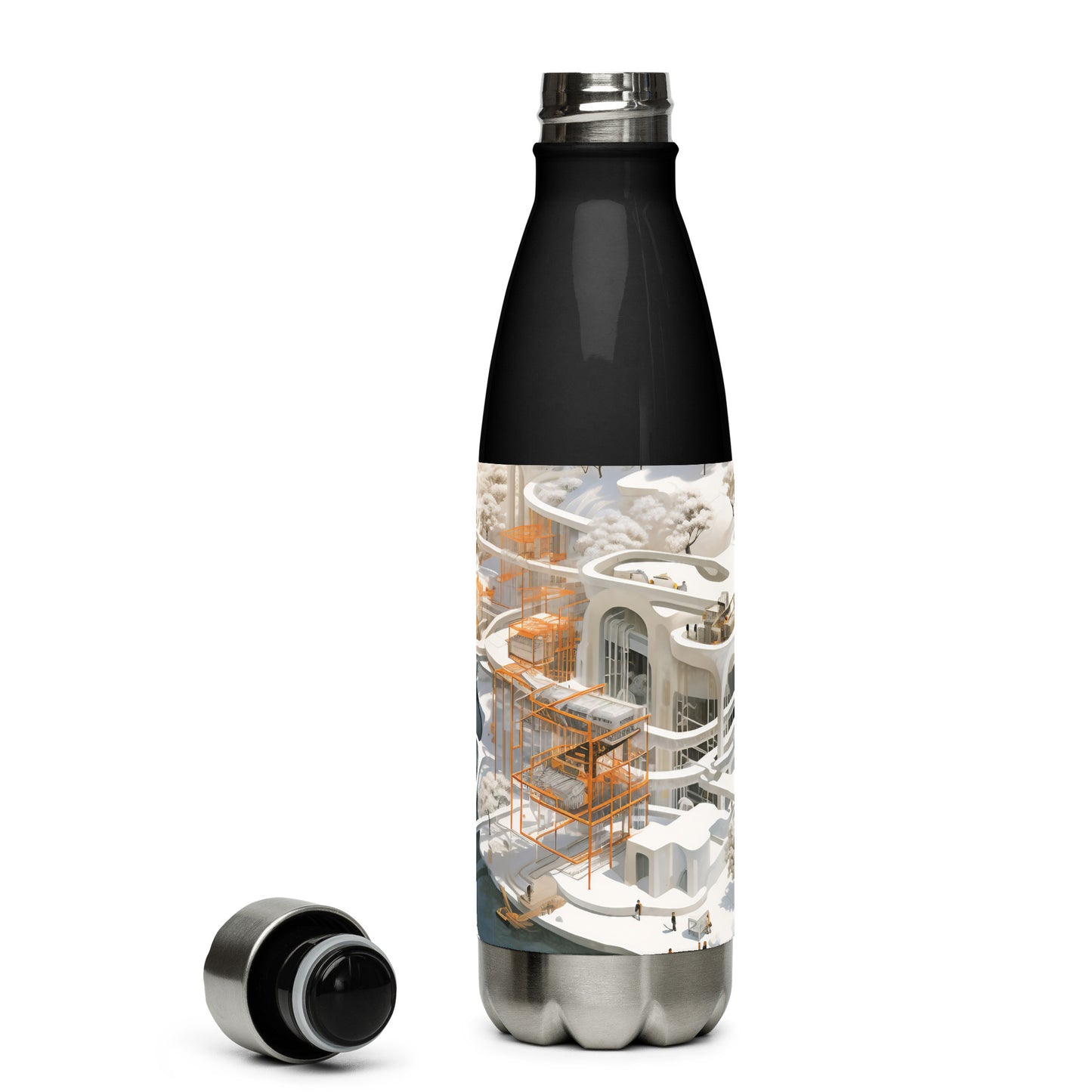 Stainless steel water bottle
