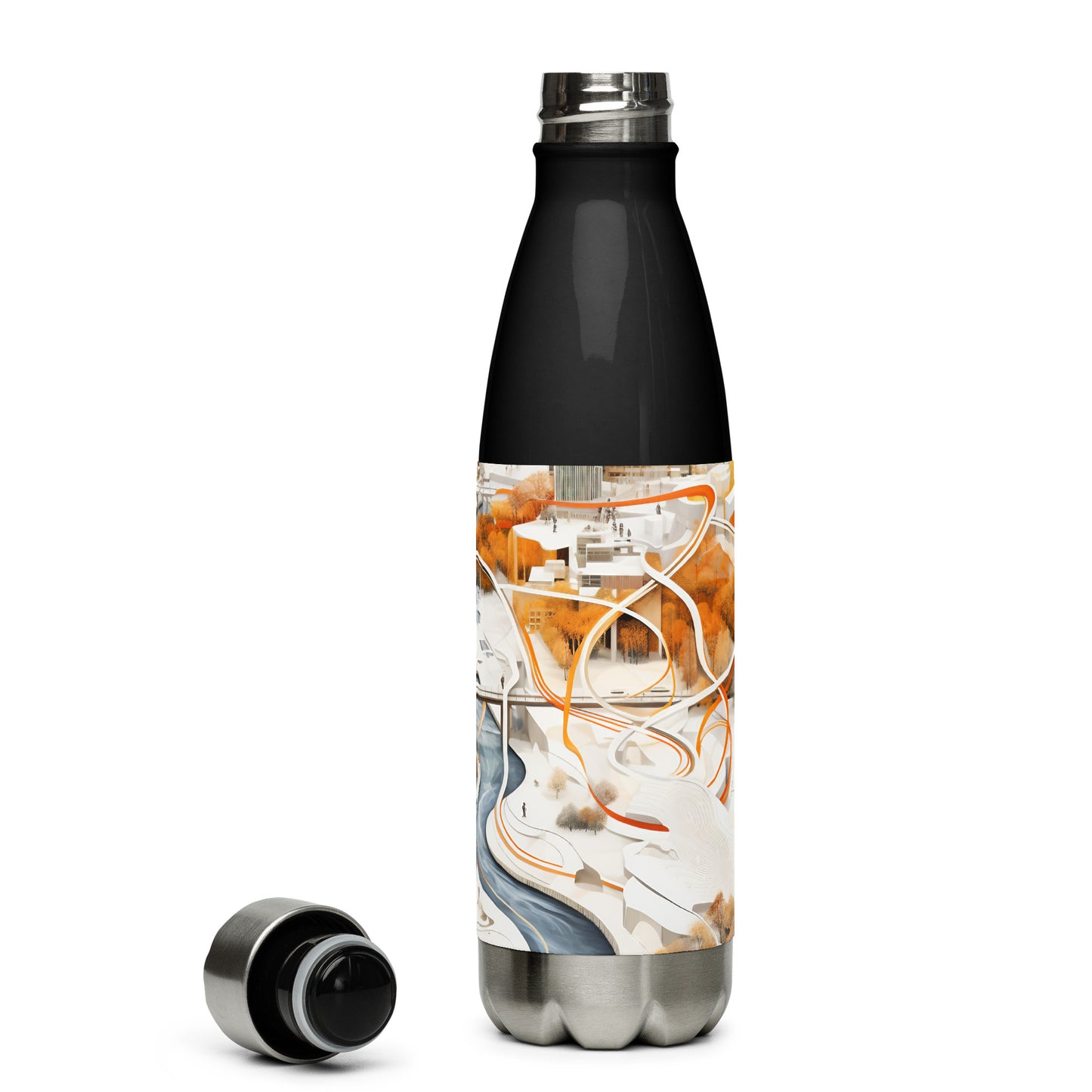 Stainless steel water bottle