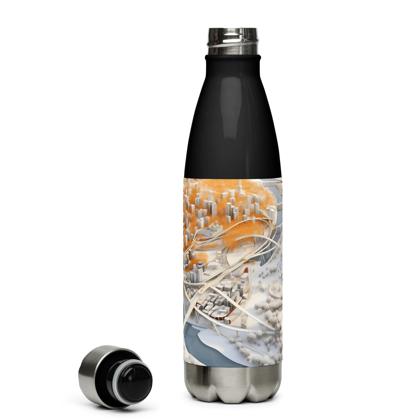 Stainless steel water bottle
