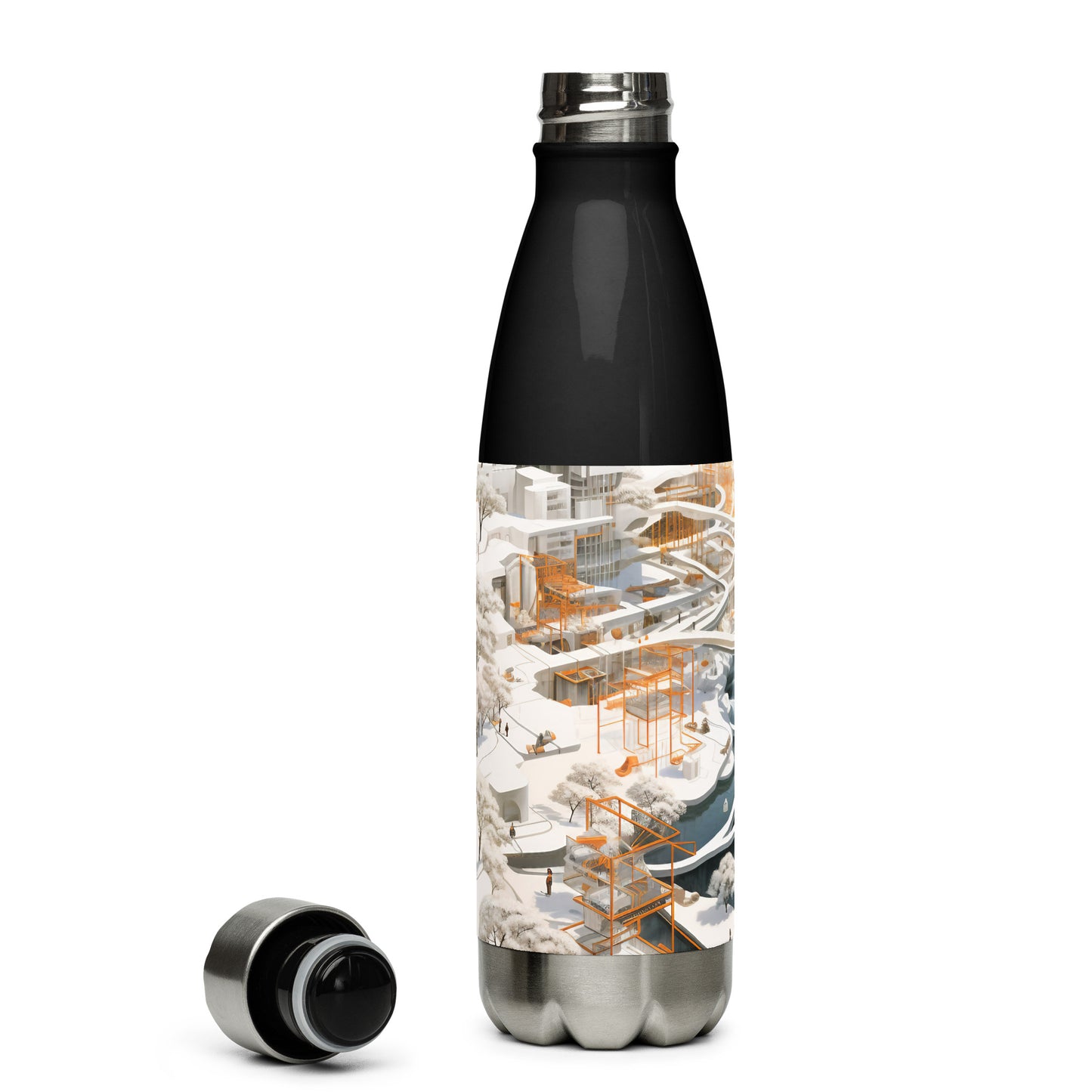Stainless steel water bottle