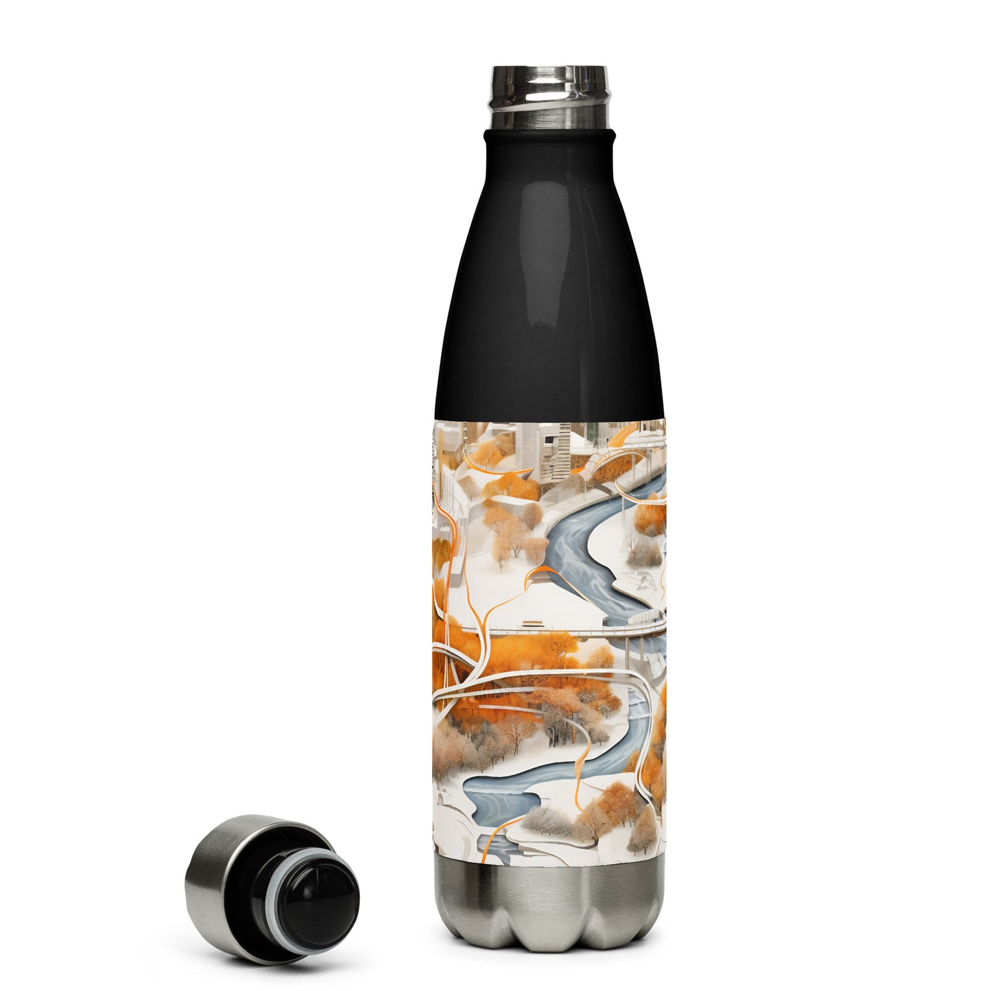 Stainless steel water bottle