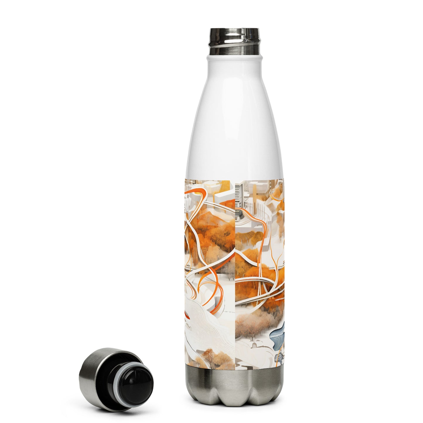Stainless steel water bottle