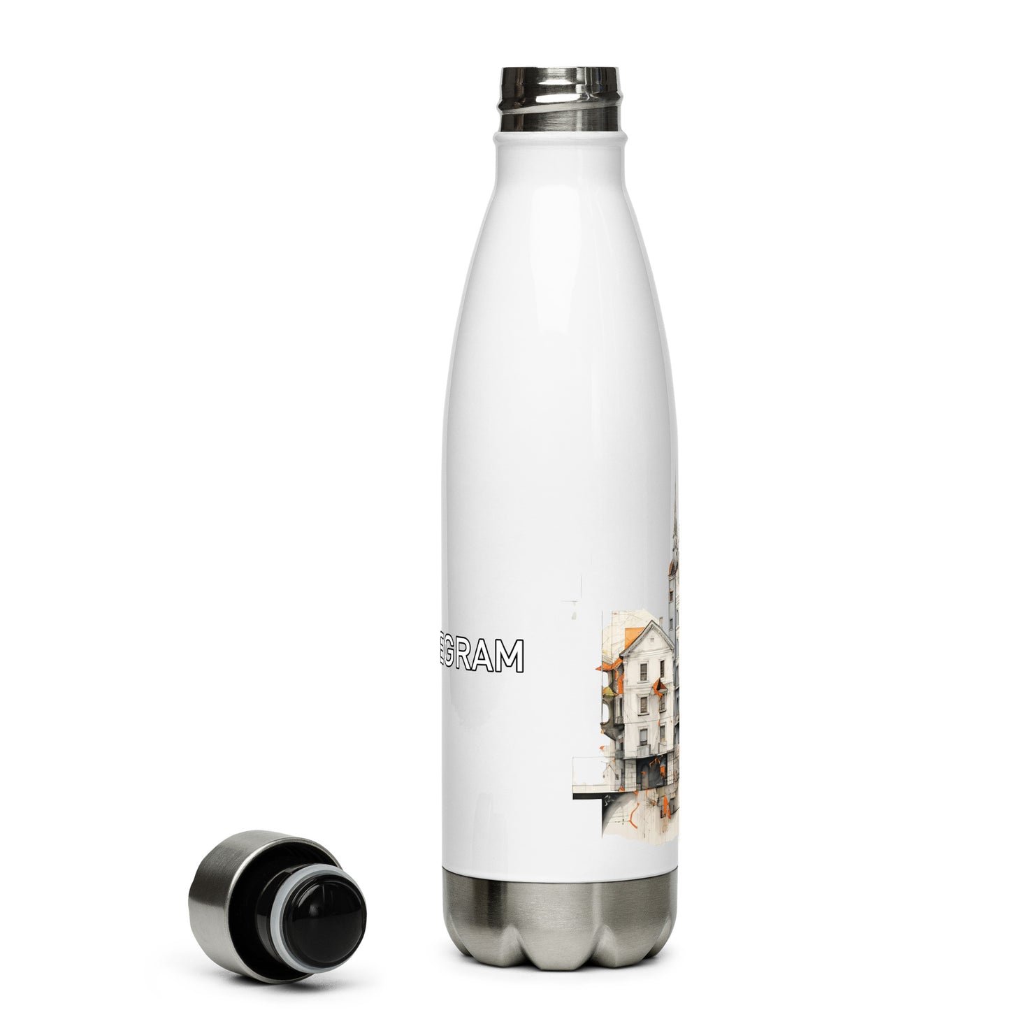 Botella de agua de acero inoxidable