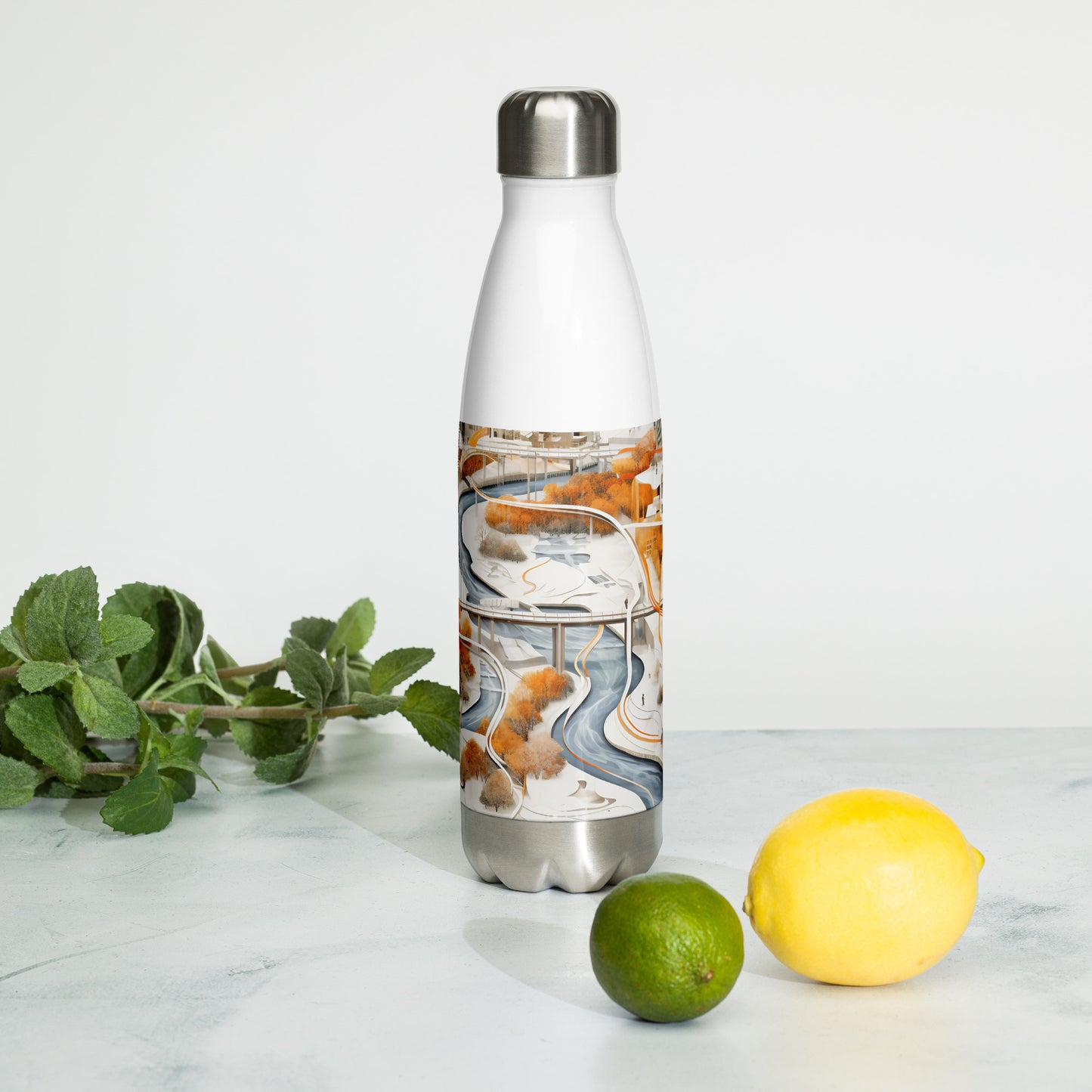 Stainless steel water bottle