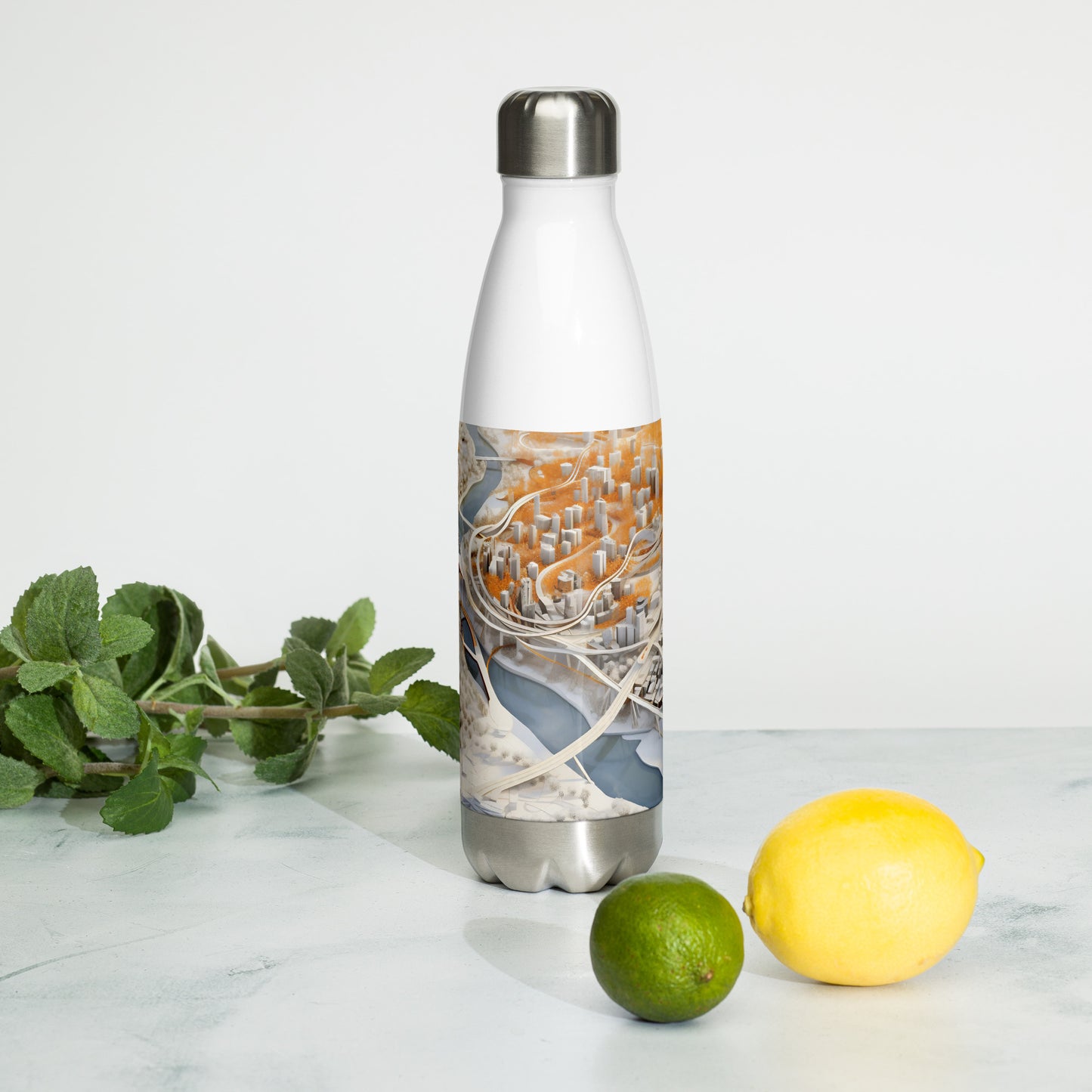 Stainless steel water bottle