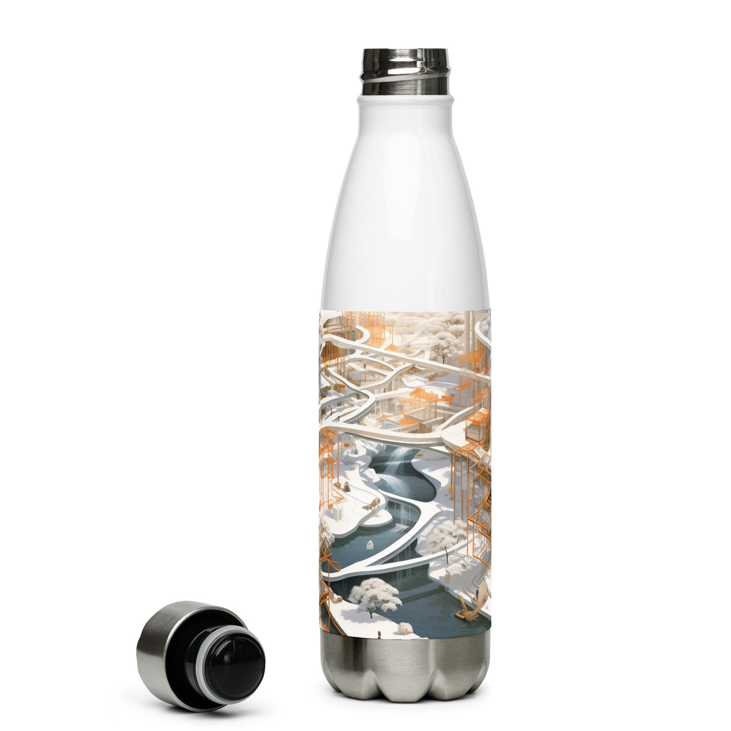 Stainless steel water bottle