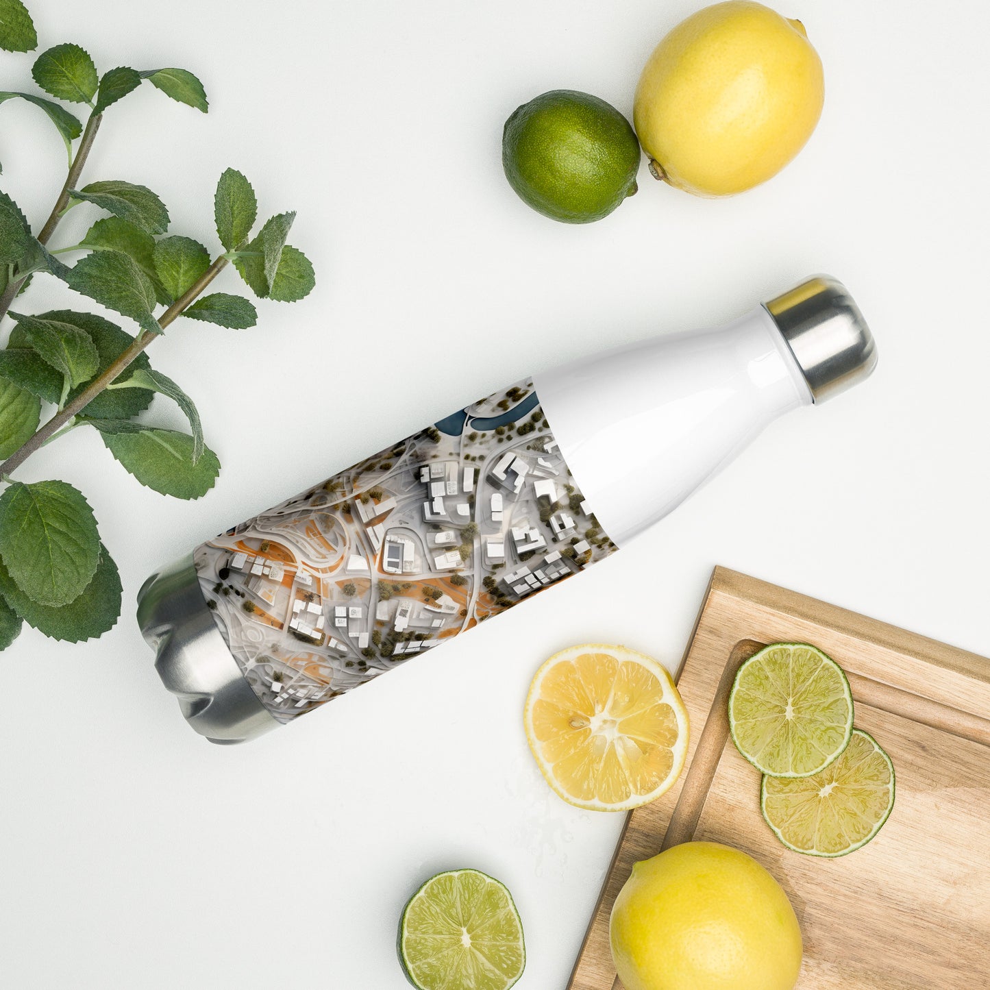 Stainless steel water bottle