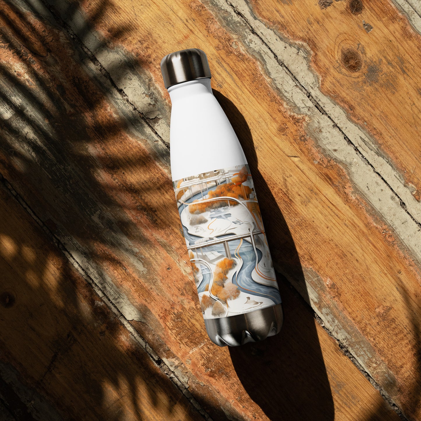 Stainless steel water bottle