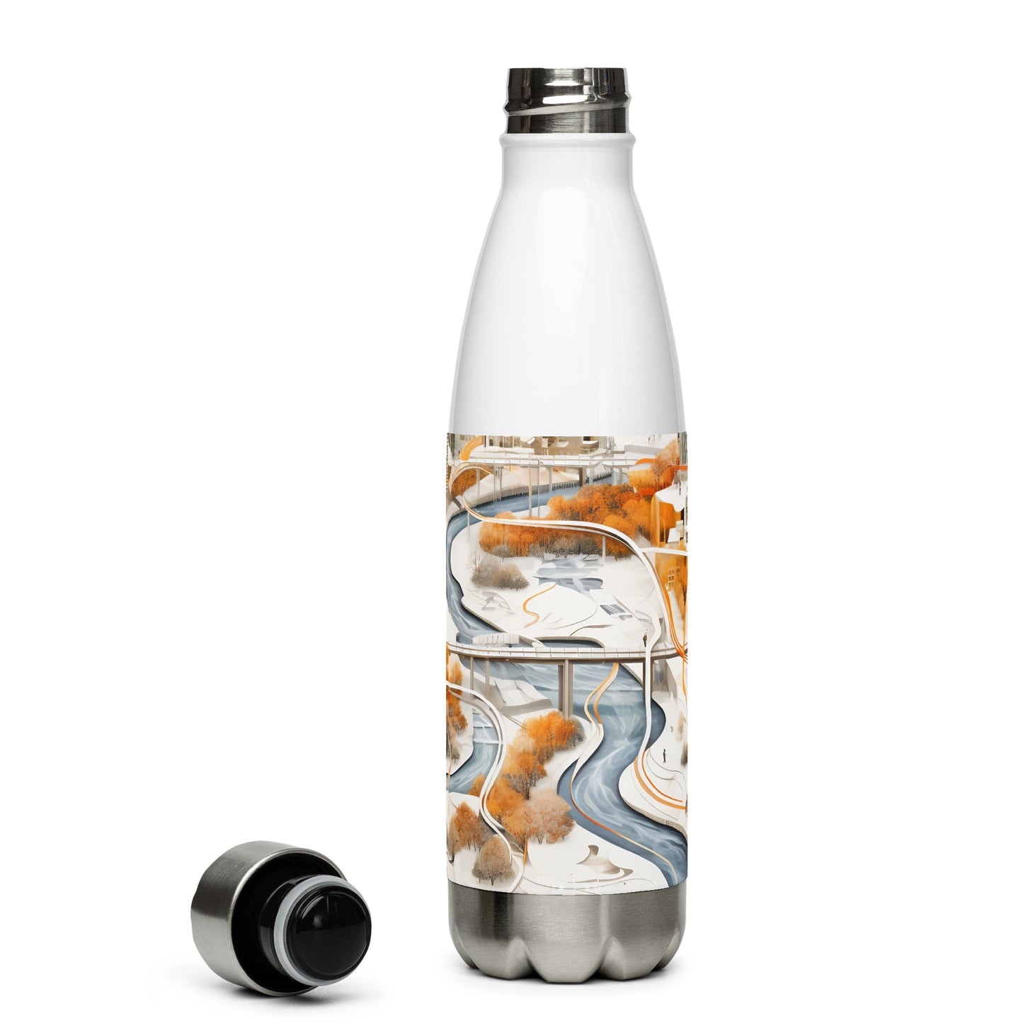Stainless steel water bottle