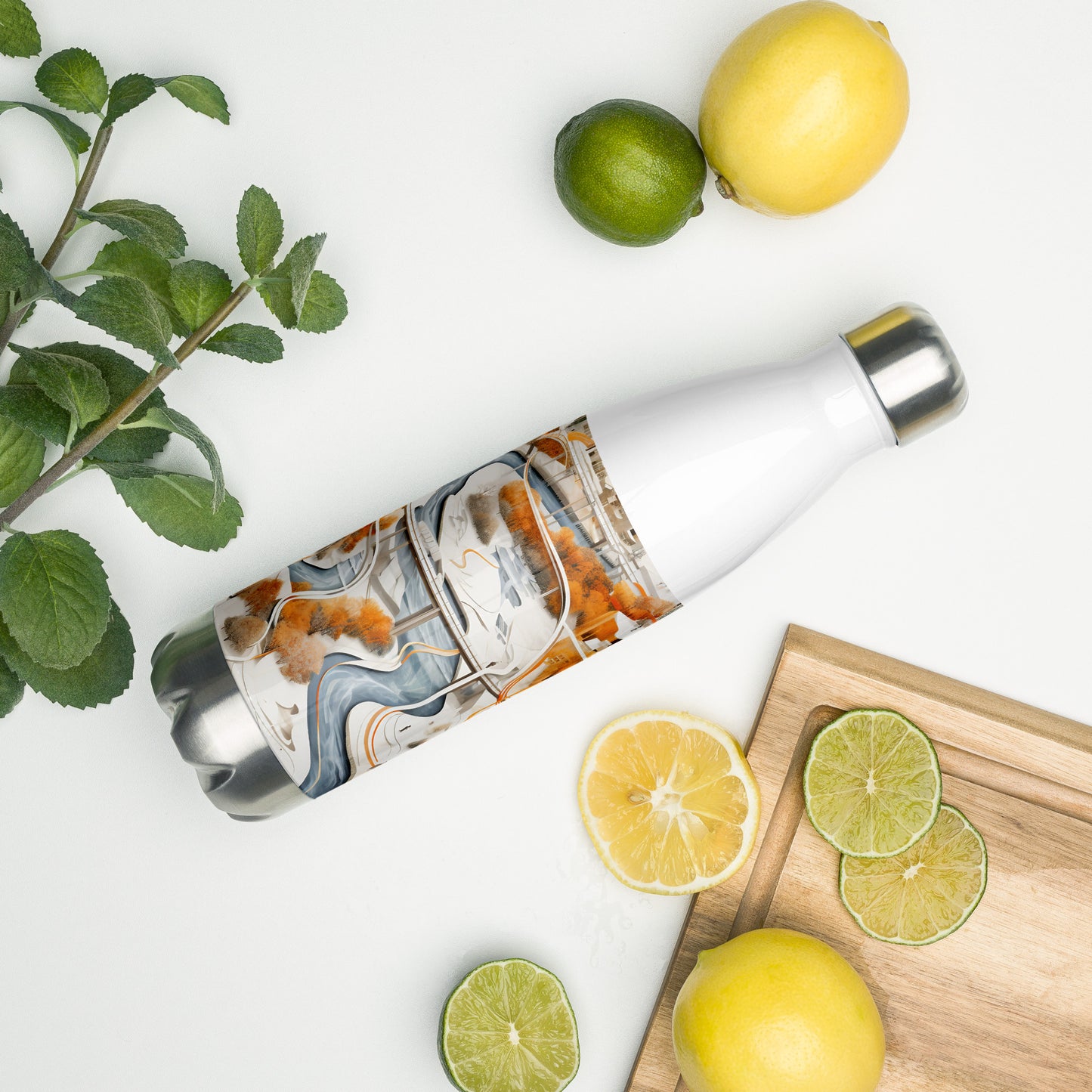 Stainless steel water bottle