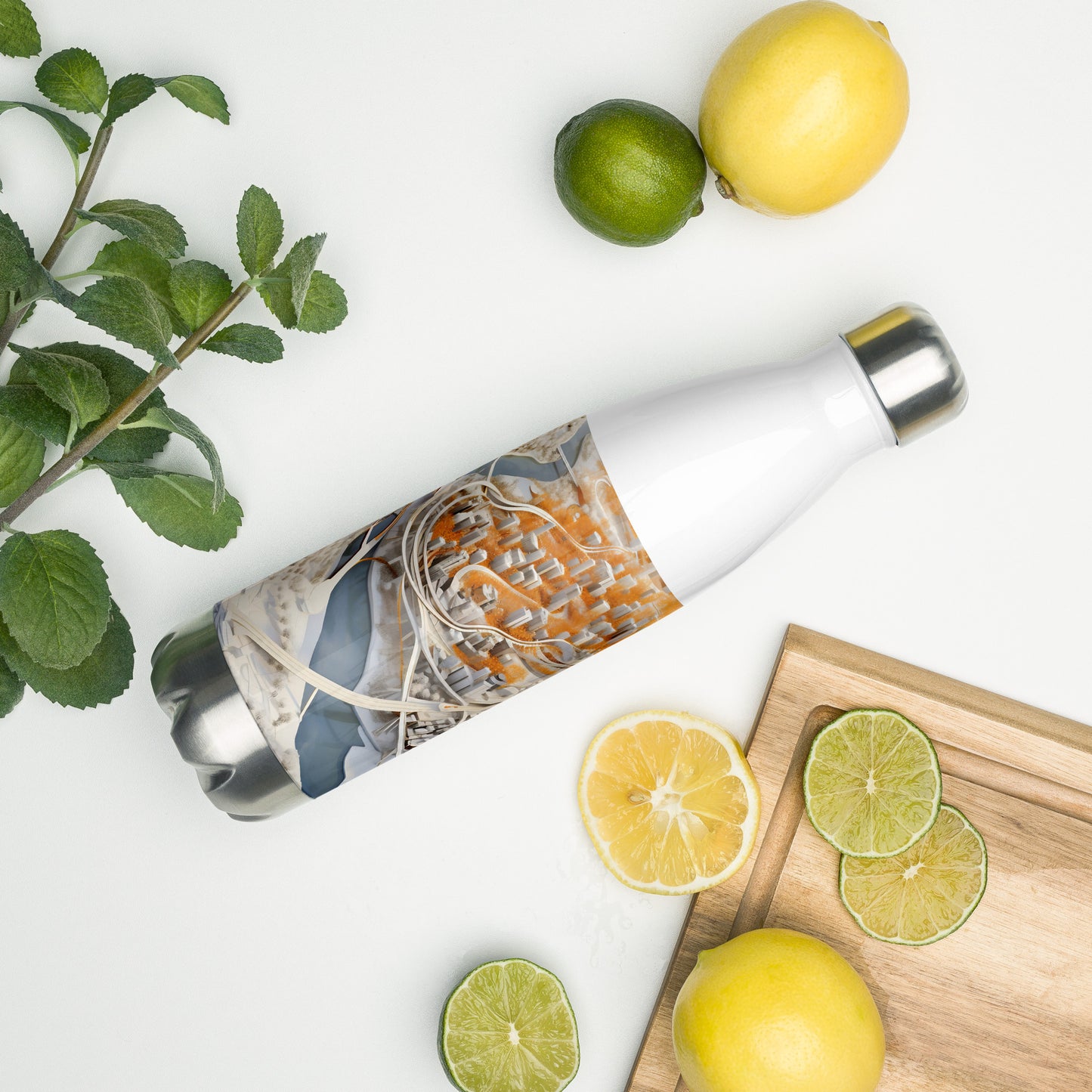 Stainless steel water bottle