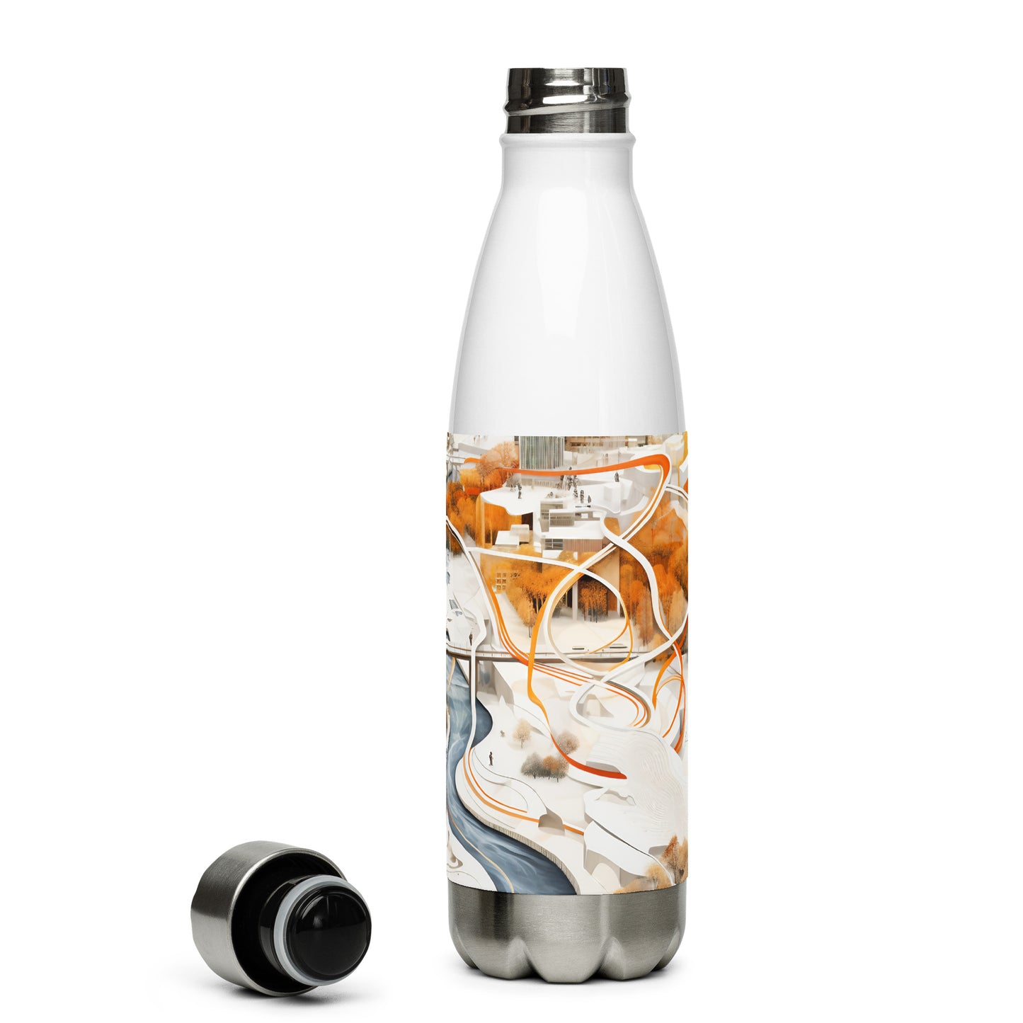 Stainless steel water bottle