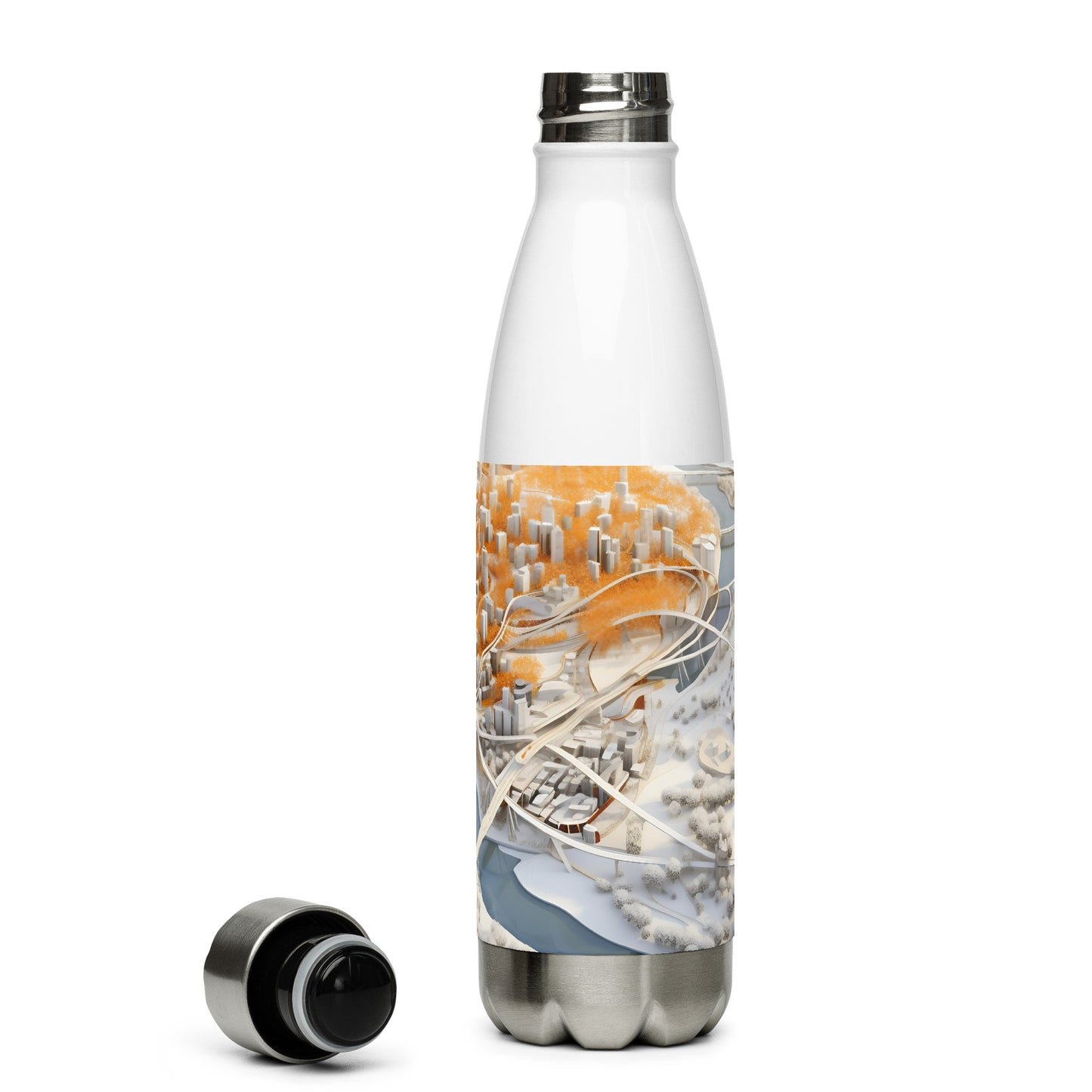 Stainless steel water bottle