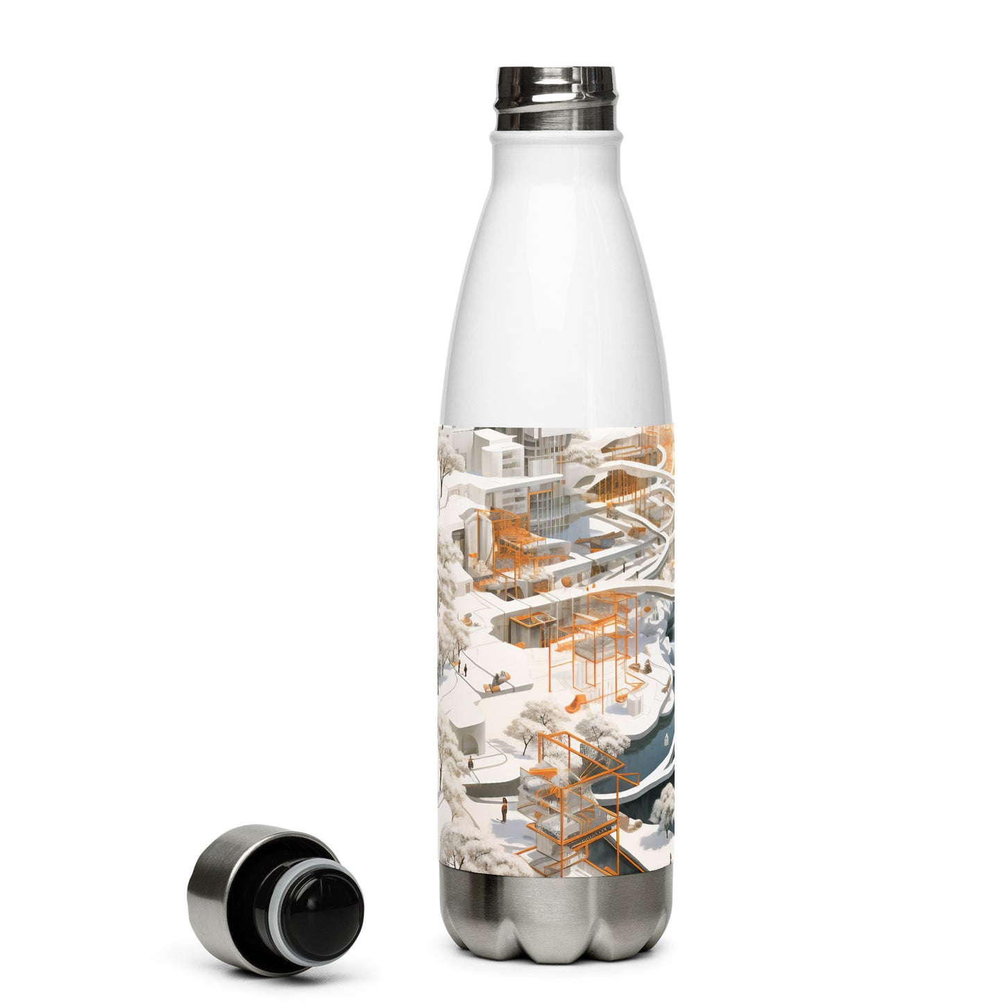 Stainless steel water bottle