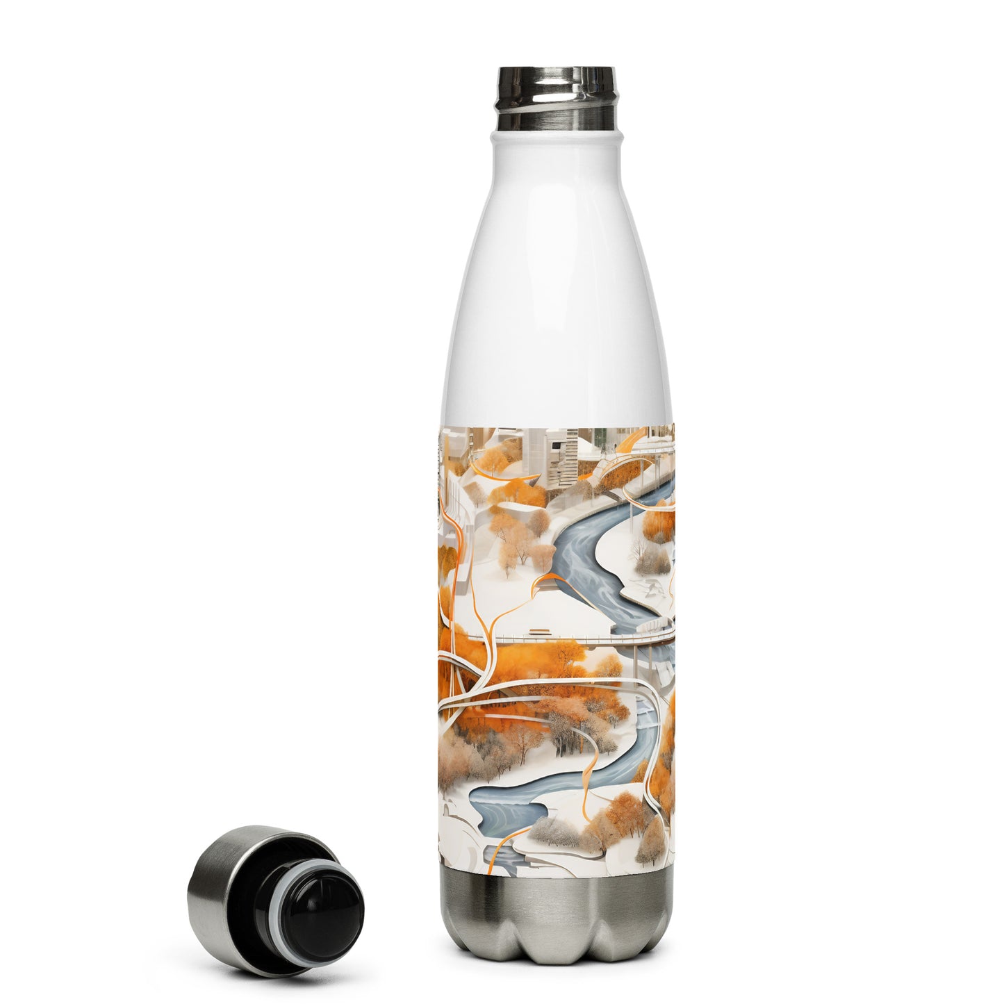 Stainless steel water bottle