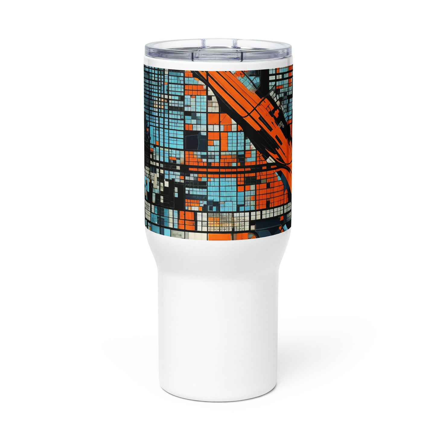 Taza de viaje con asa