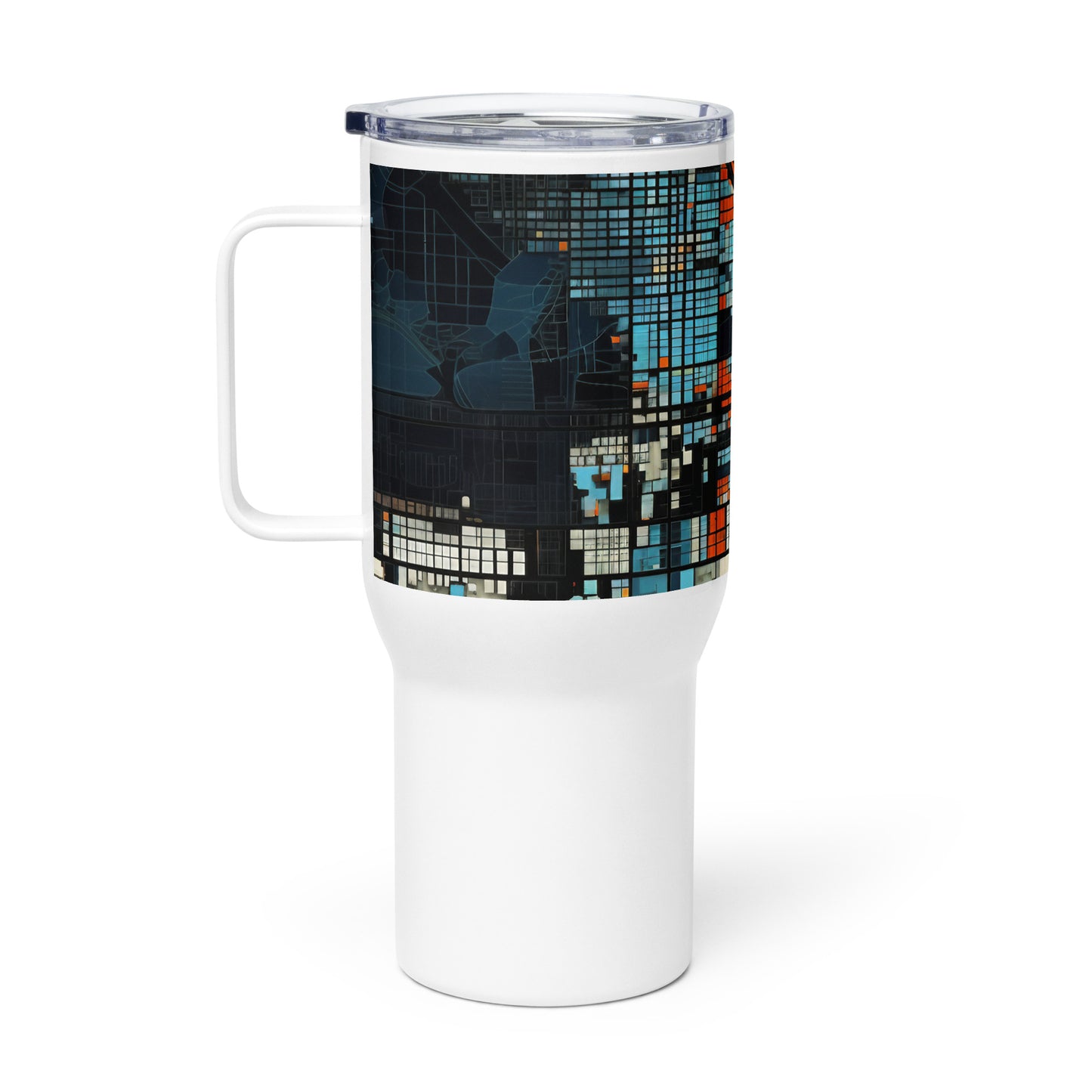 Taza de viaje con asa