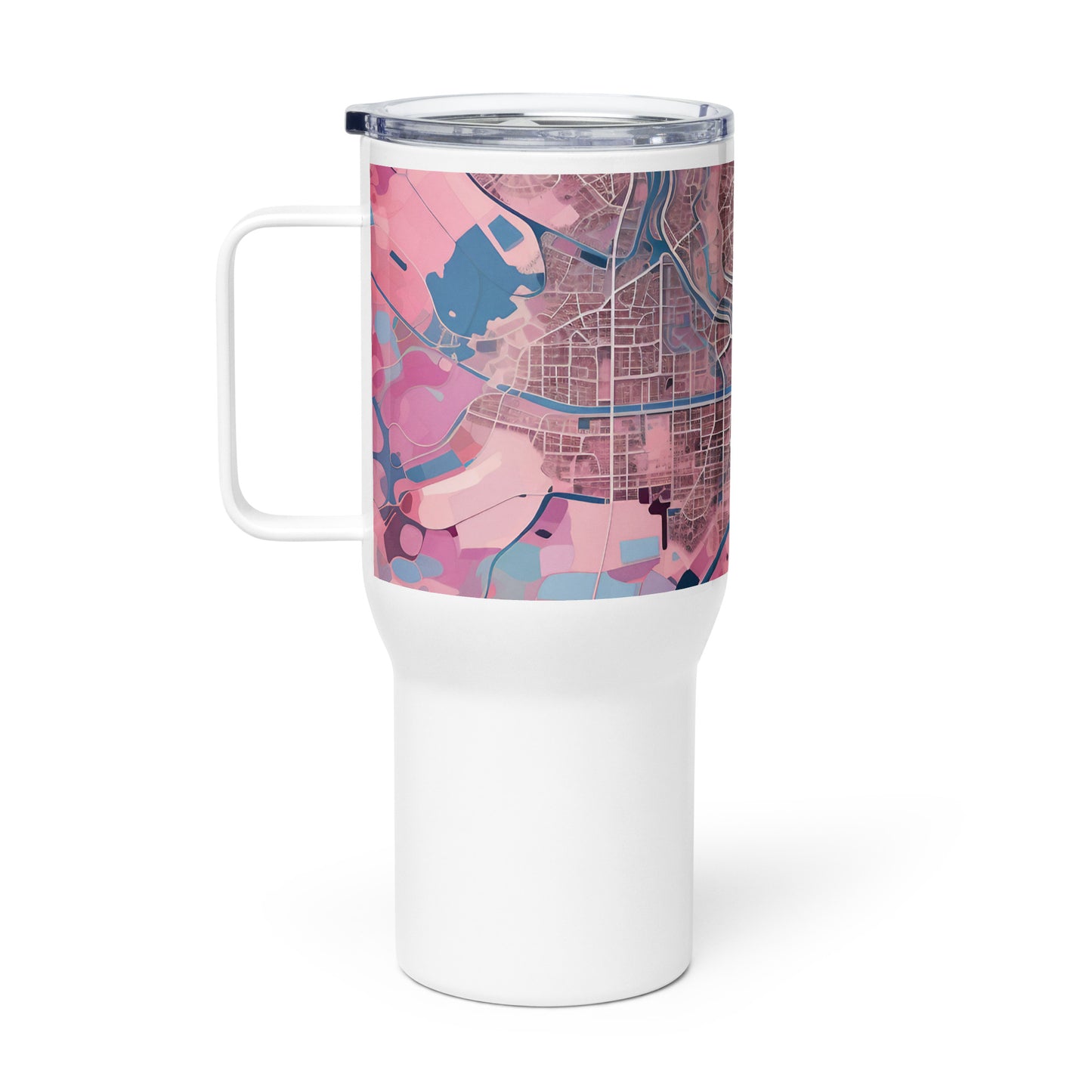 Taza de viaje con asa