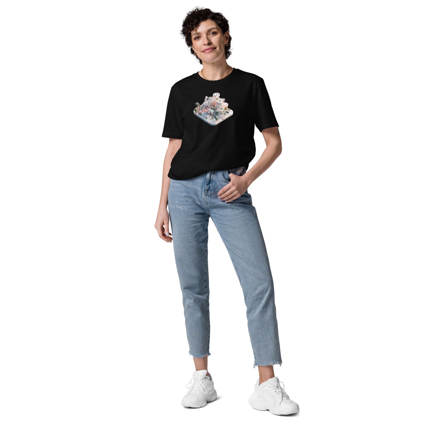 D-3D Unisex organic cotton t-shirt