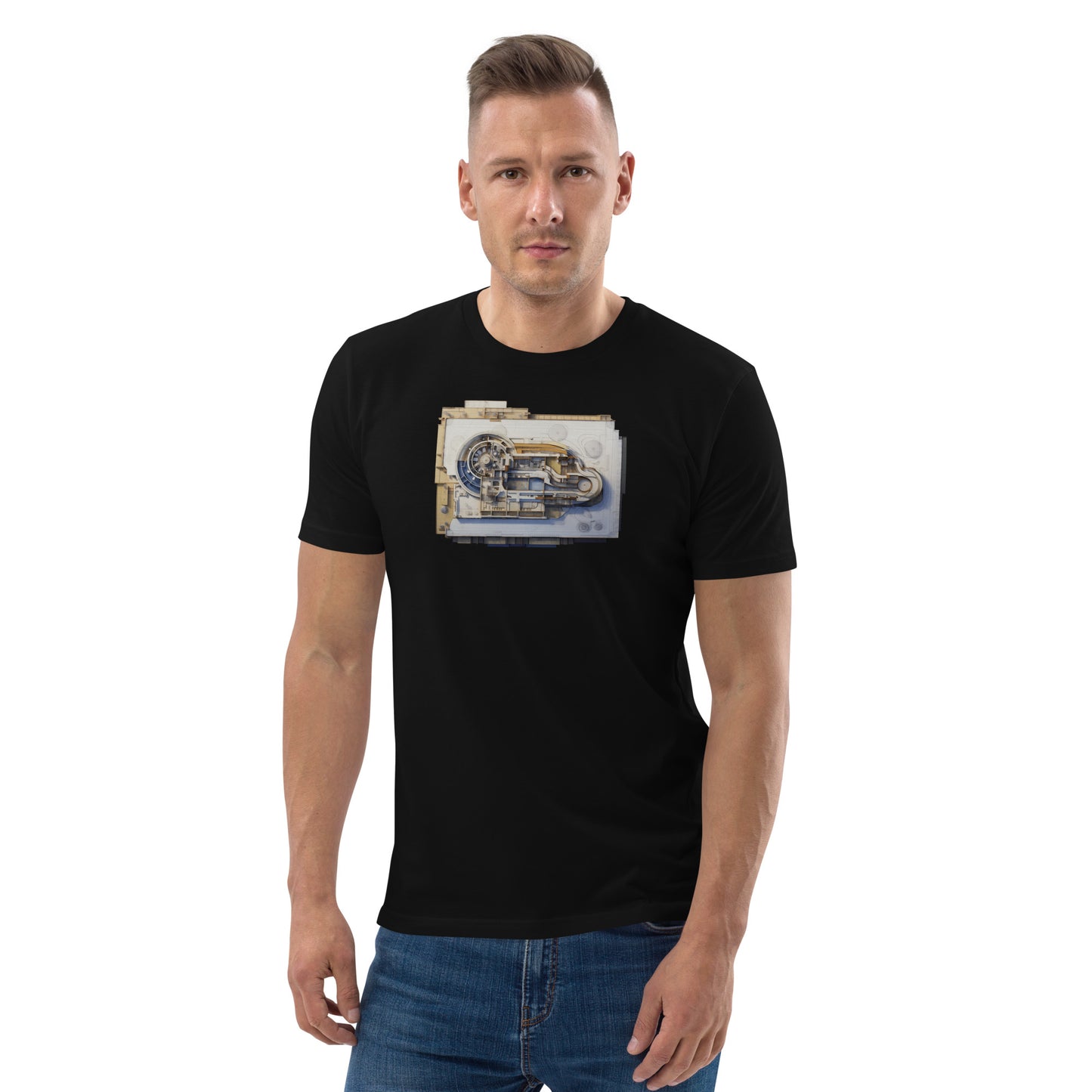 D-P Unisex organic cotton t-shirt