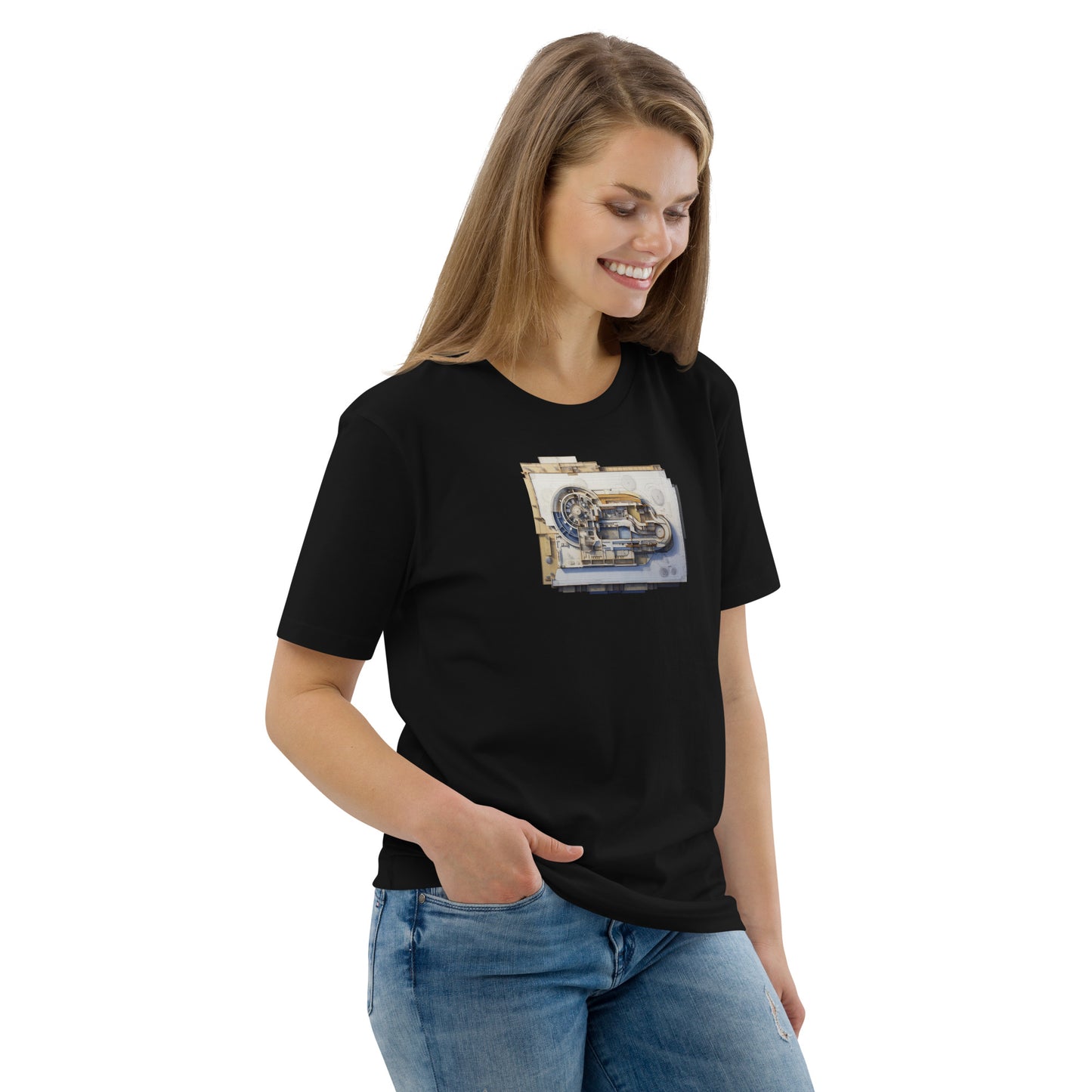 D-P Unisex organic cotton t-shirt